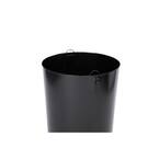 Alpine Industries 36 Gallon Silver Trash Can with Dome Lid