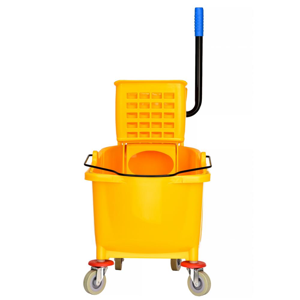 Mop Bucket & Side Wringer Combo