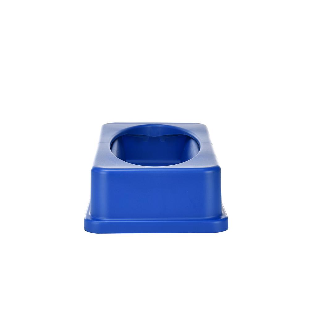 Blue Slim Trash Can Swing Lid (2 pack)
