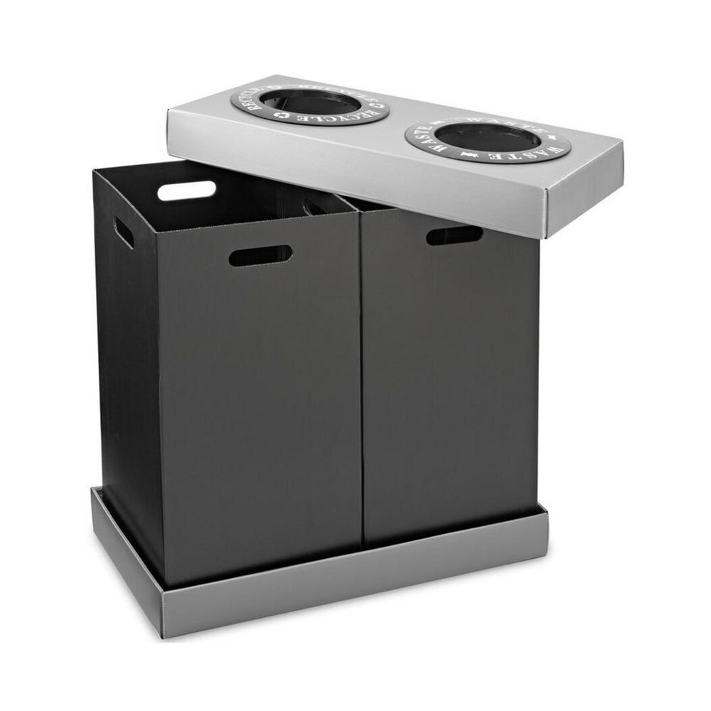 2 Bin Recycling Center, 28 Gallons.