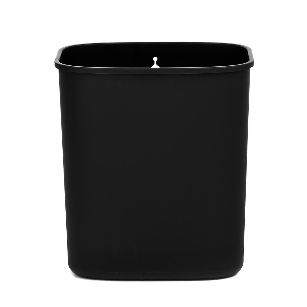 Alpine Industries 20 L / 5.3 Gal Gal Stainless Steel Slim Open Trash Can, Brushed Stainless Steel