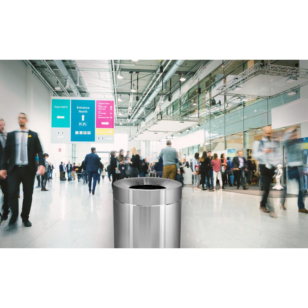 50 Gallon Stainless Steel Indoor Trash Can