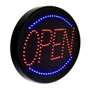 Alpine Industries LED Open Sign, Oval, 23 x 14