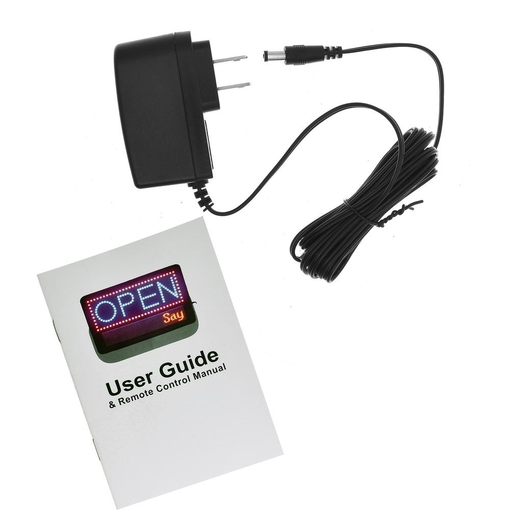 Alpine Industries LED Open Programmable Sign