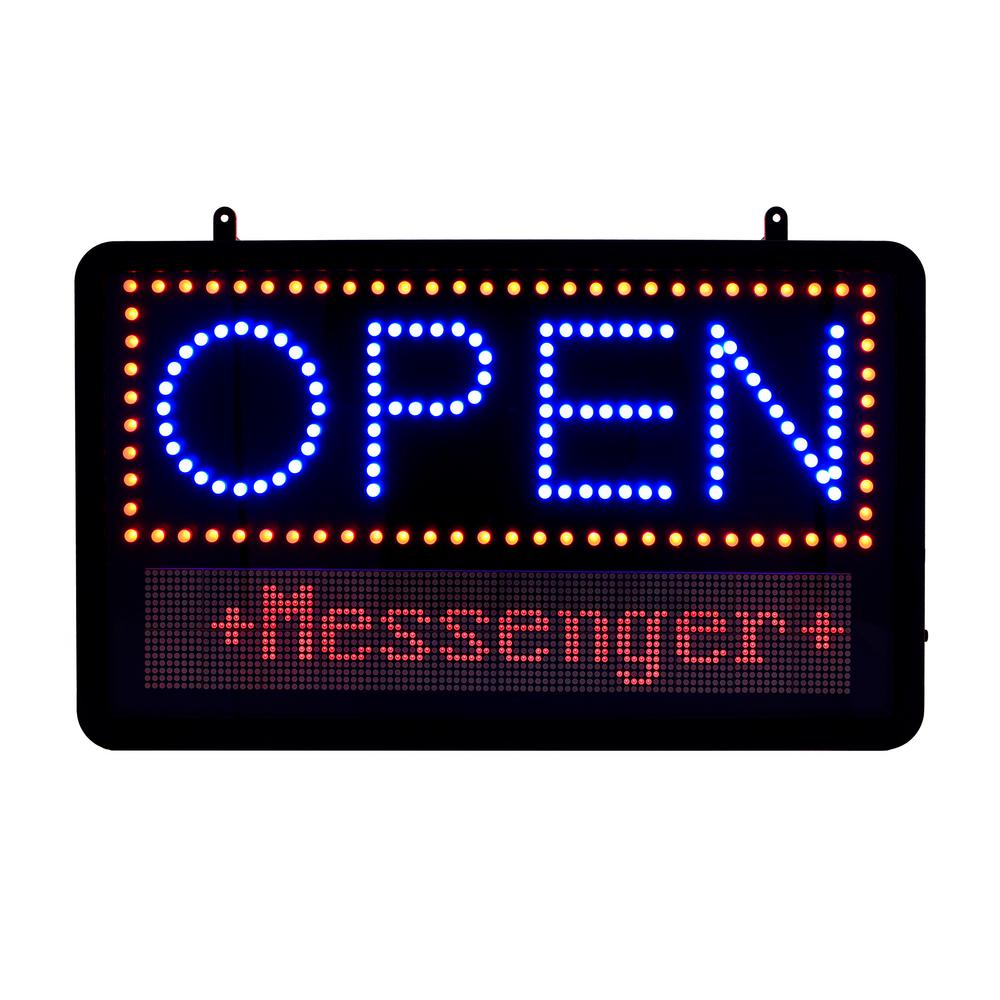Alpine Industries LED Open Programmable Sign