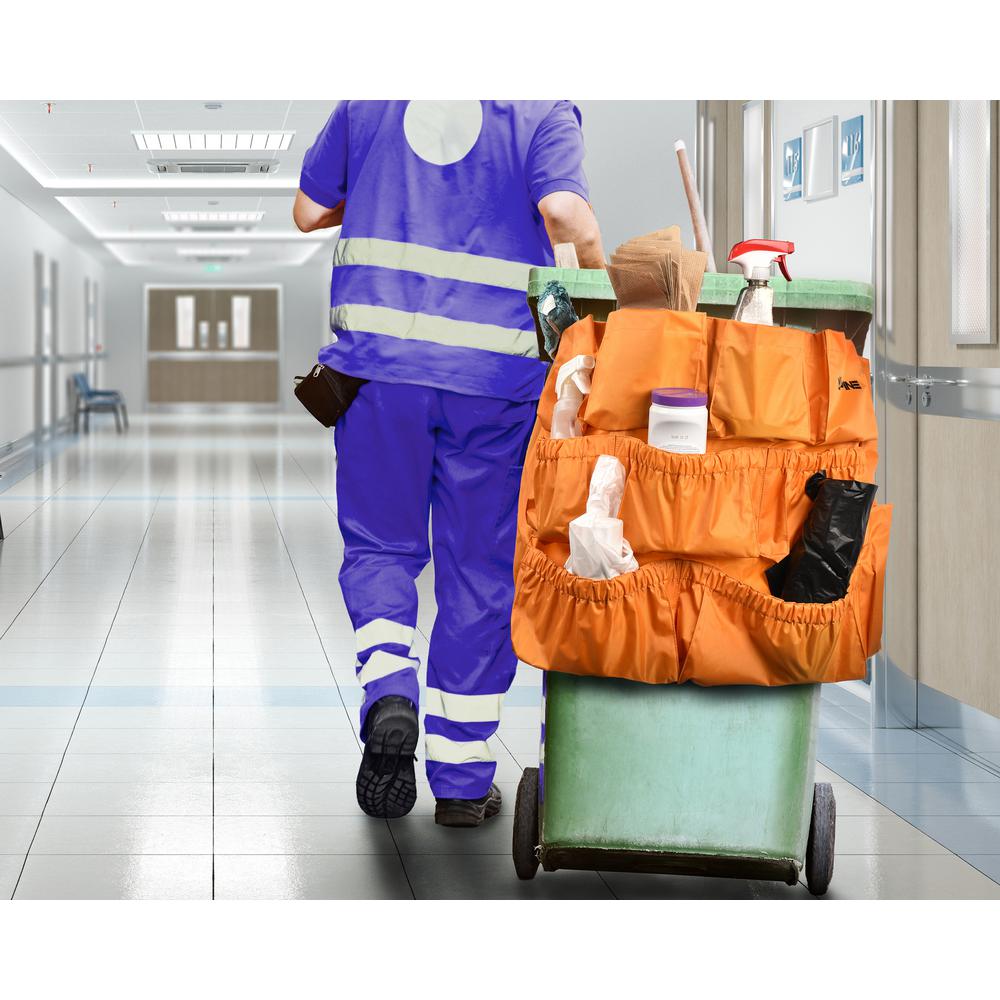 Caddy Bag for Large Round and Square Trash Cans