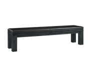 American Heritage® Alta Multi-functional Storage Bench, Black Ash (does not include cues and balls)