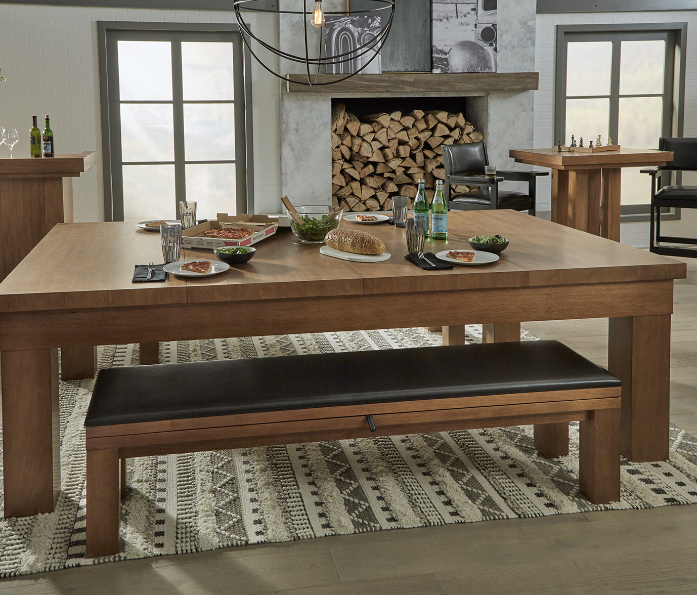 American Heritage® Alta Dining Conversion Top, Charcoal (table not included)