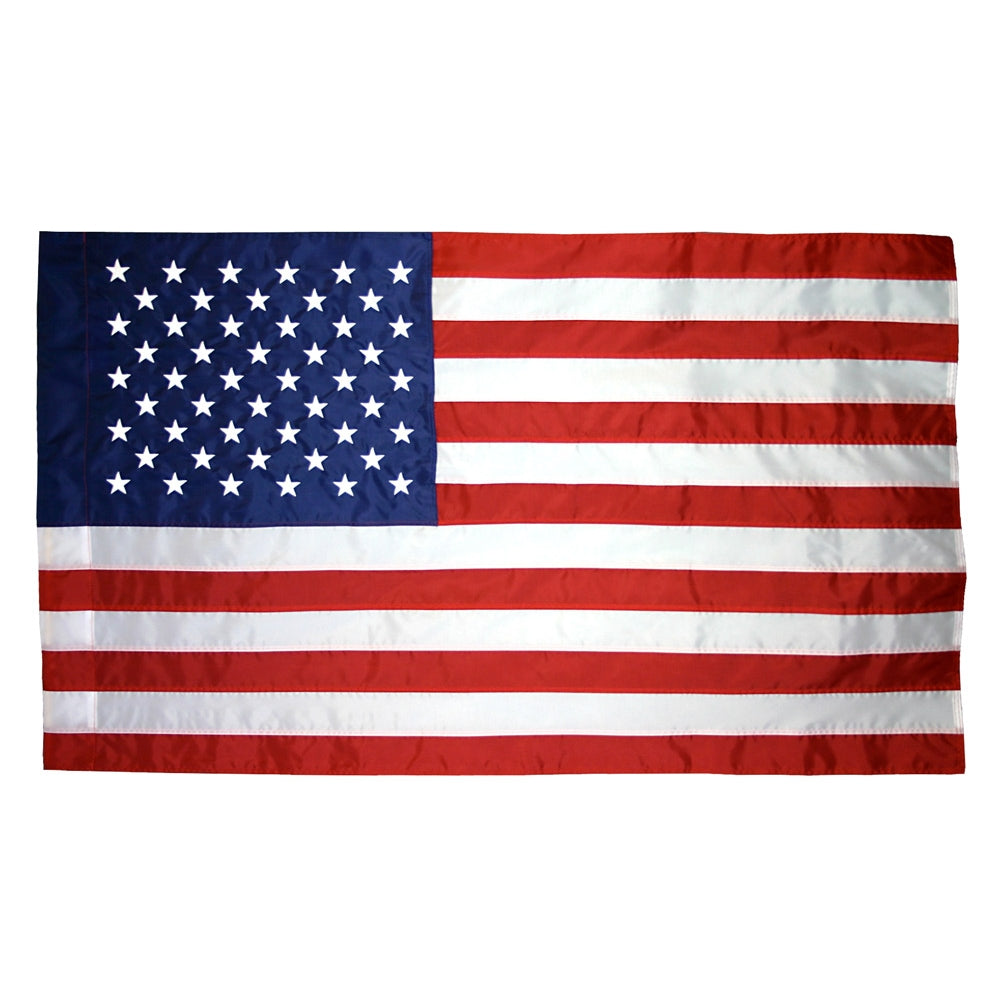 American Flag 3x5 ft. Indoor and Parade Colonial Nyl-Glo US Flag
