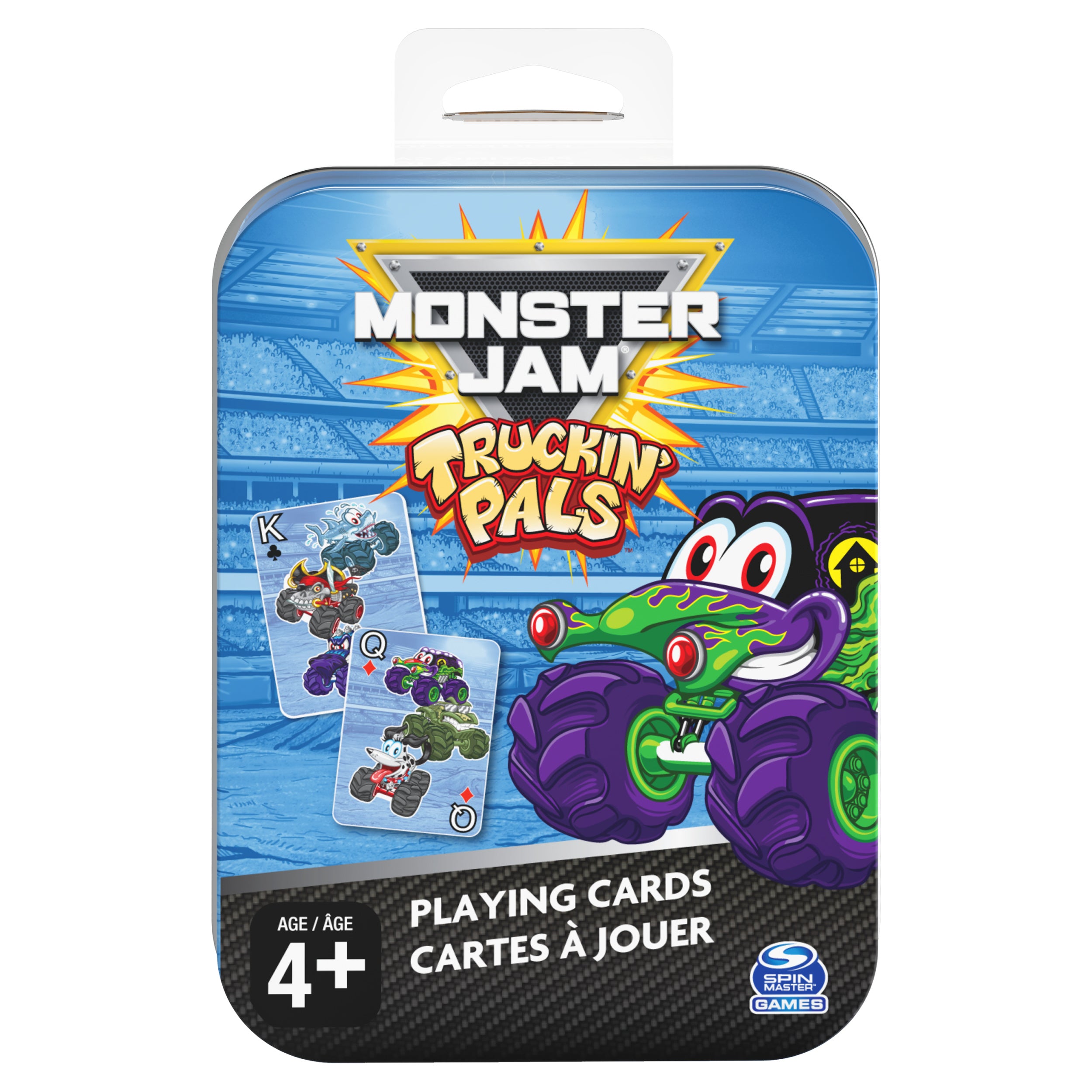 Deck of Playing Cards in Tin for Games Go Fish Old Maid Crazy 8’s Slapjack, for Kids Ages 4 and up Styles May Vary