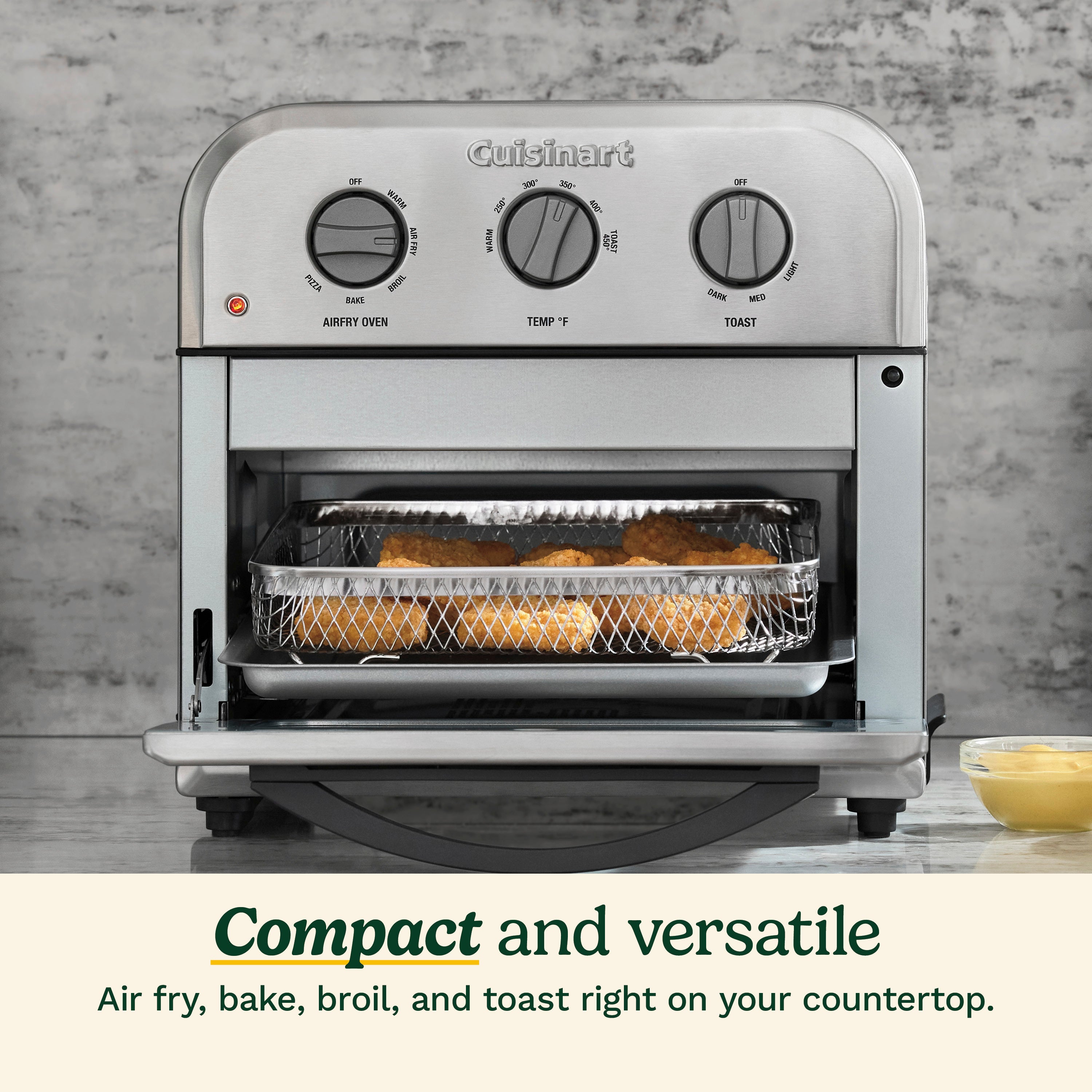 Compact Air Fryer Toaster Oven