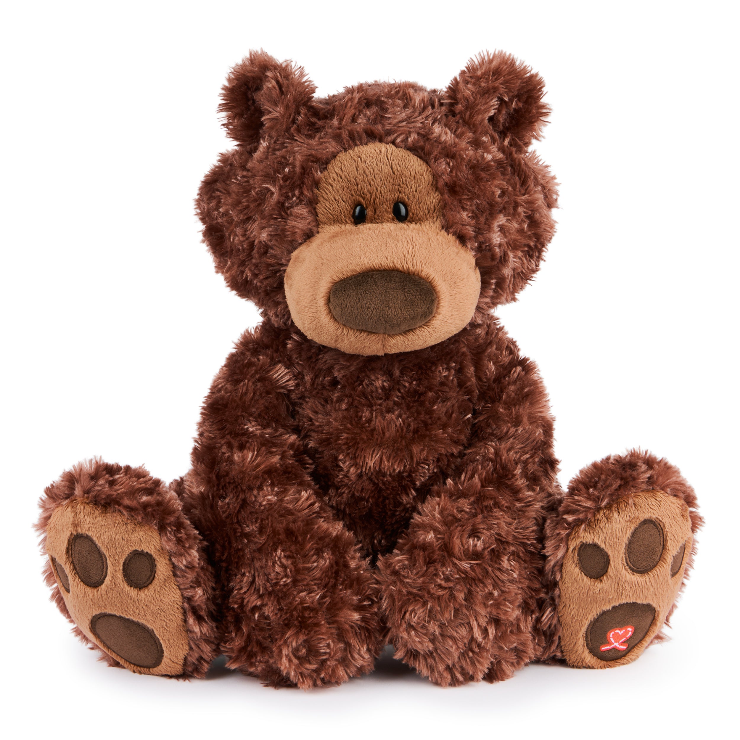 GUND Philbin Classic Teddy Bear, Premium Stuffed Animal for Ages 1 and Up, Chocolate Brown, 18”