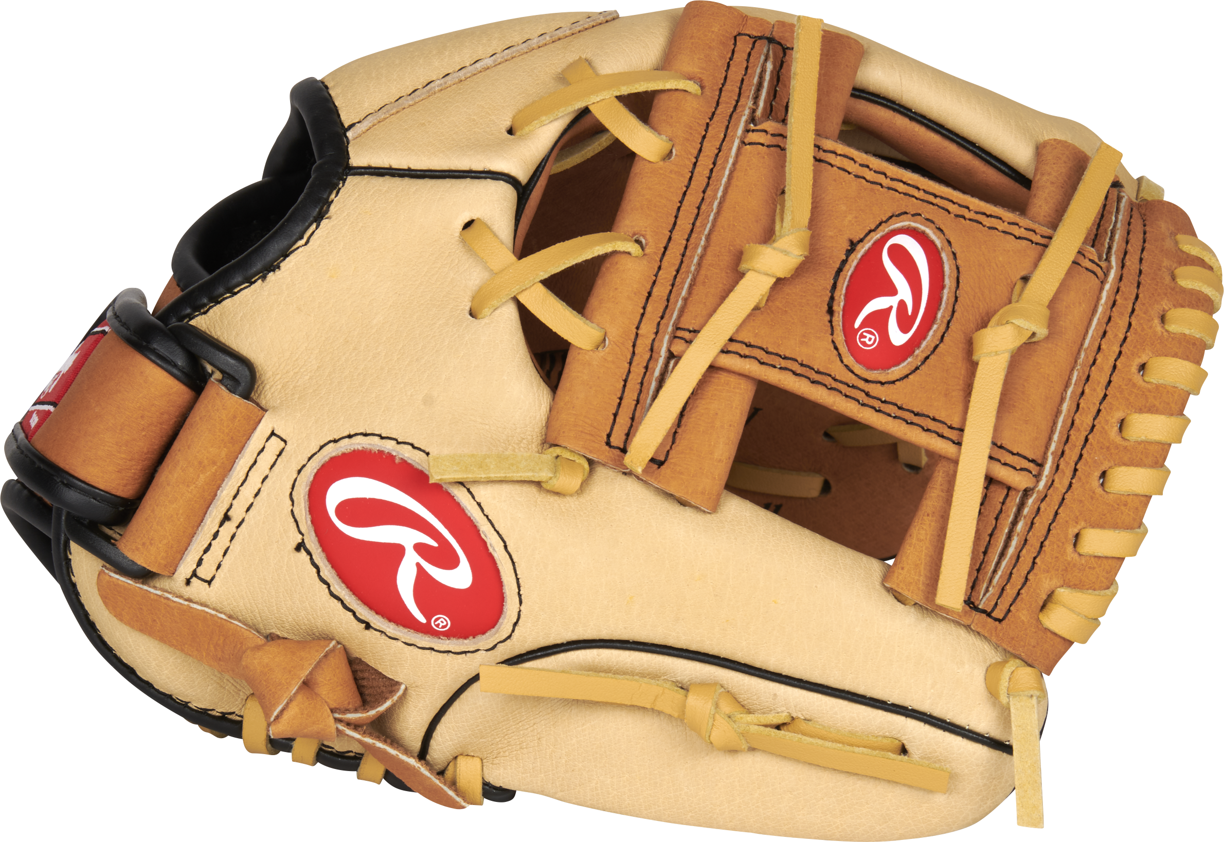 Rawlings Sure Catch Series Youth 10.5-Inch Baseball Glove - Right Hand Thrower - Tan/Camel