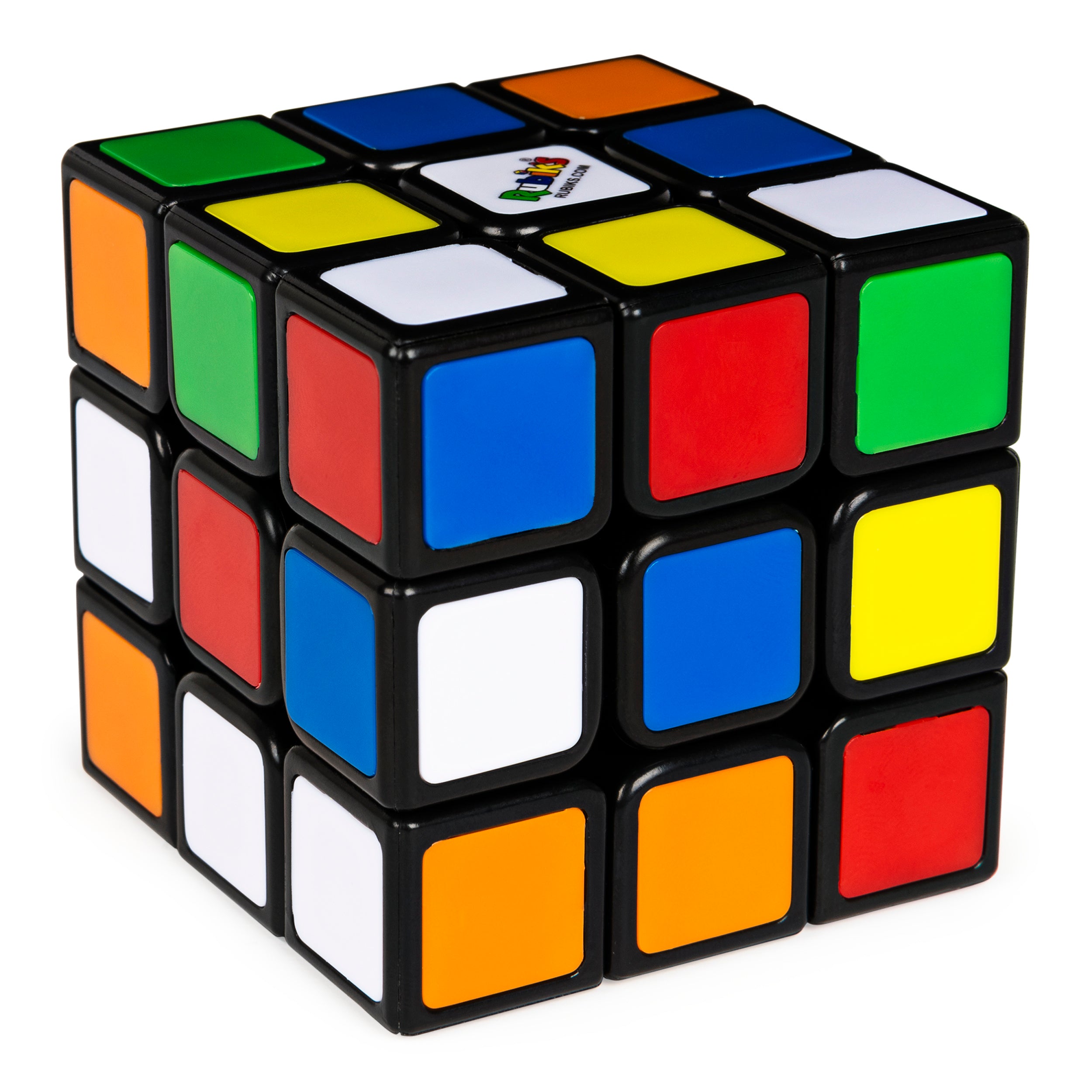 Rubik’s Cube, The Original 3x3 Color-Matching Puzzle Classic Problem-Solving Challenging Brain Teaser Fidget Toy, Packaging May Vary, for Adults & Kids Ages 8 and up