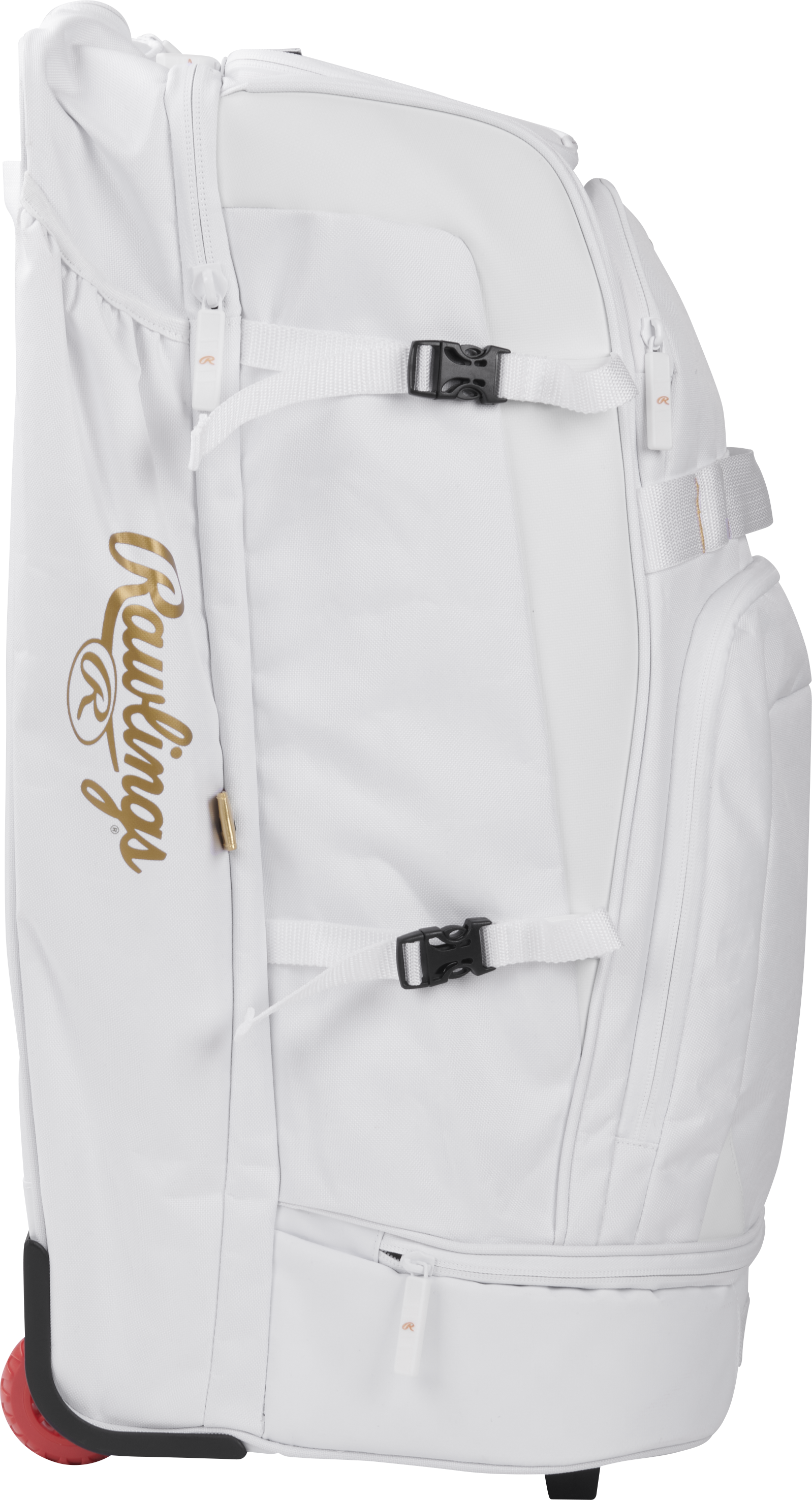 Rawlings Gold Collection Wheeled Bag - White
