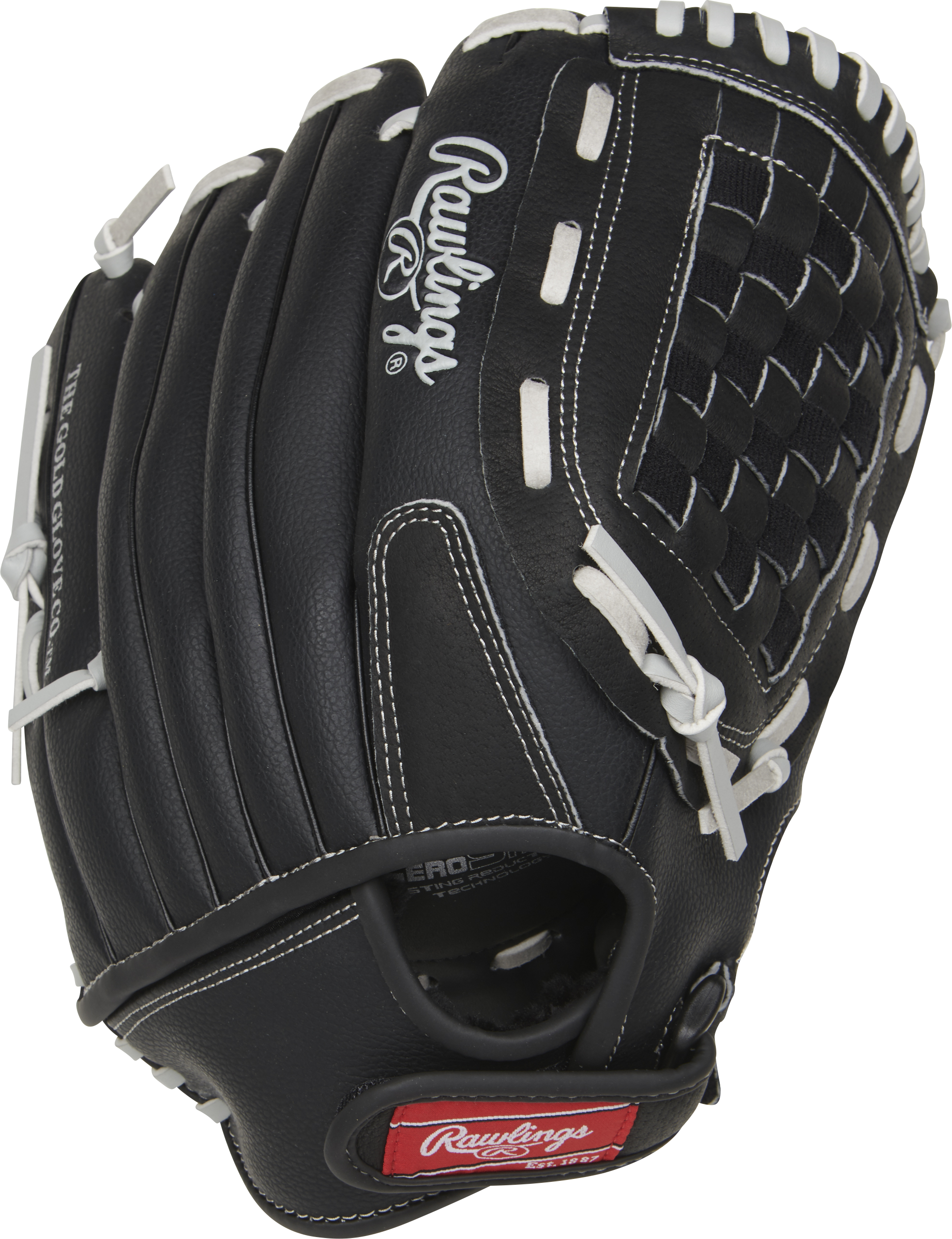 Rawlings Rsb Softball Series 12.5-Inch Softball Glove - Right Hand Thrower - Gray/Black