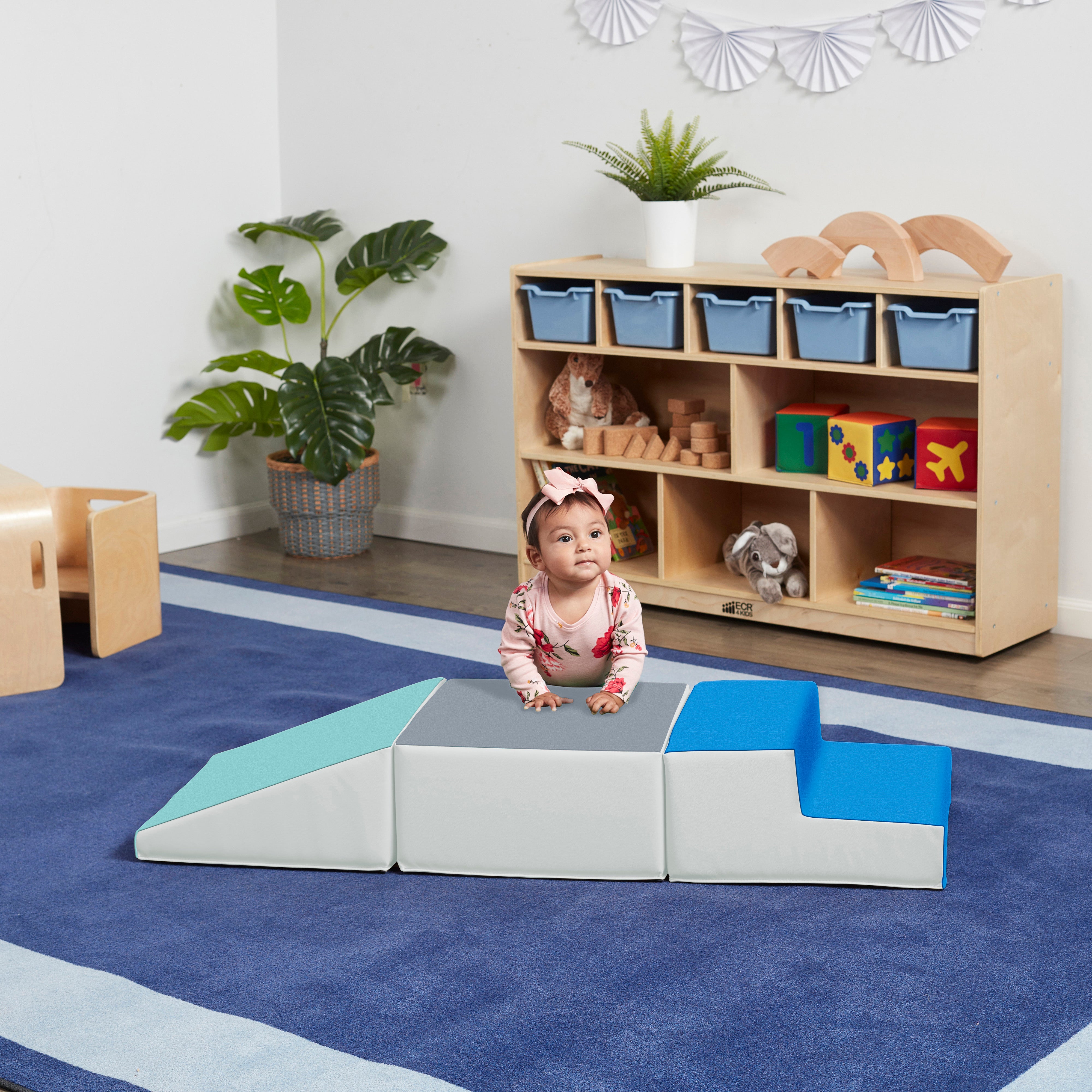 SoftZone Junior Little Me Climb Crawl and Slide - Contemporary