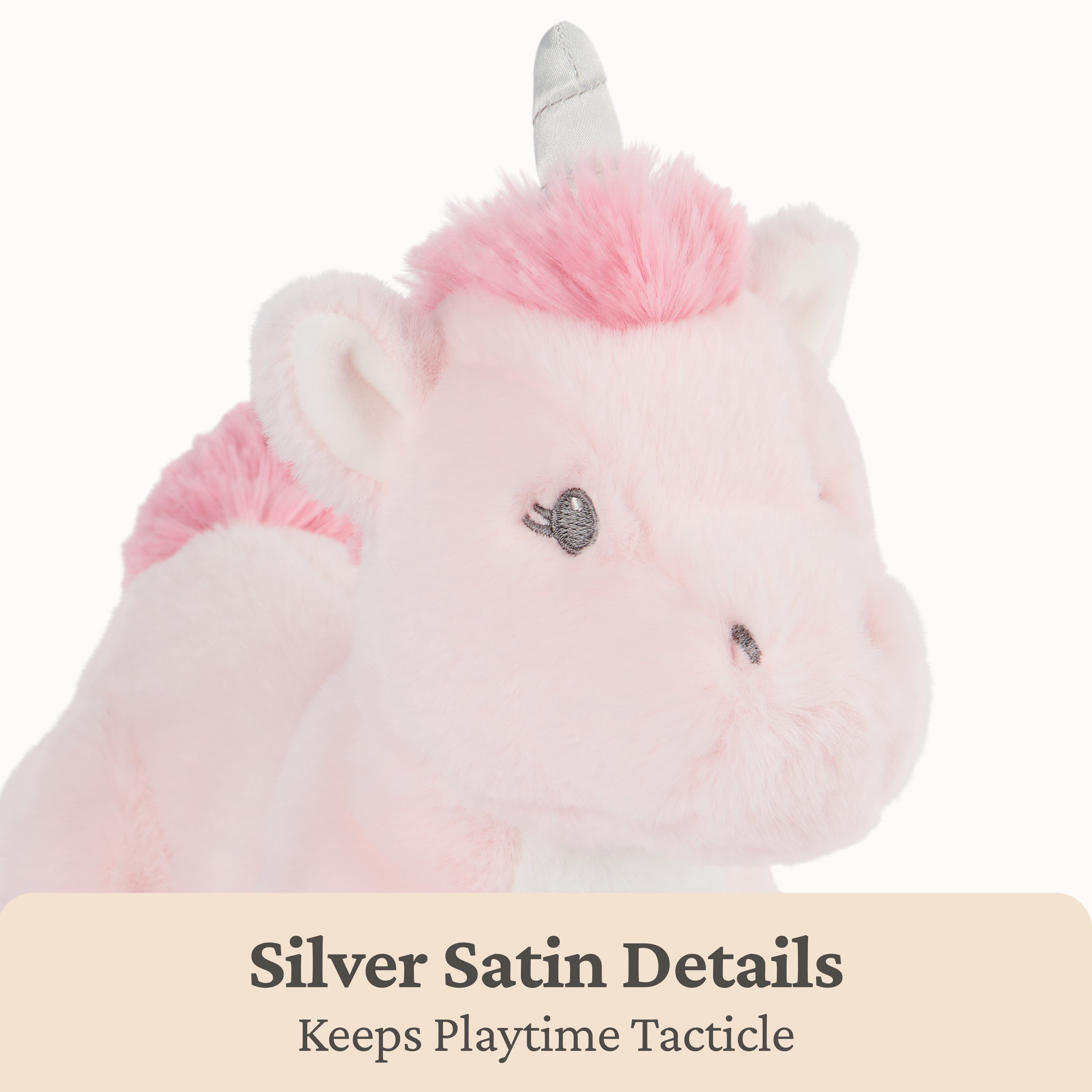 Baby GUND Alora Unicorn Plush, Stuffed Animal for Babies and Toddlers, Pink, 10”