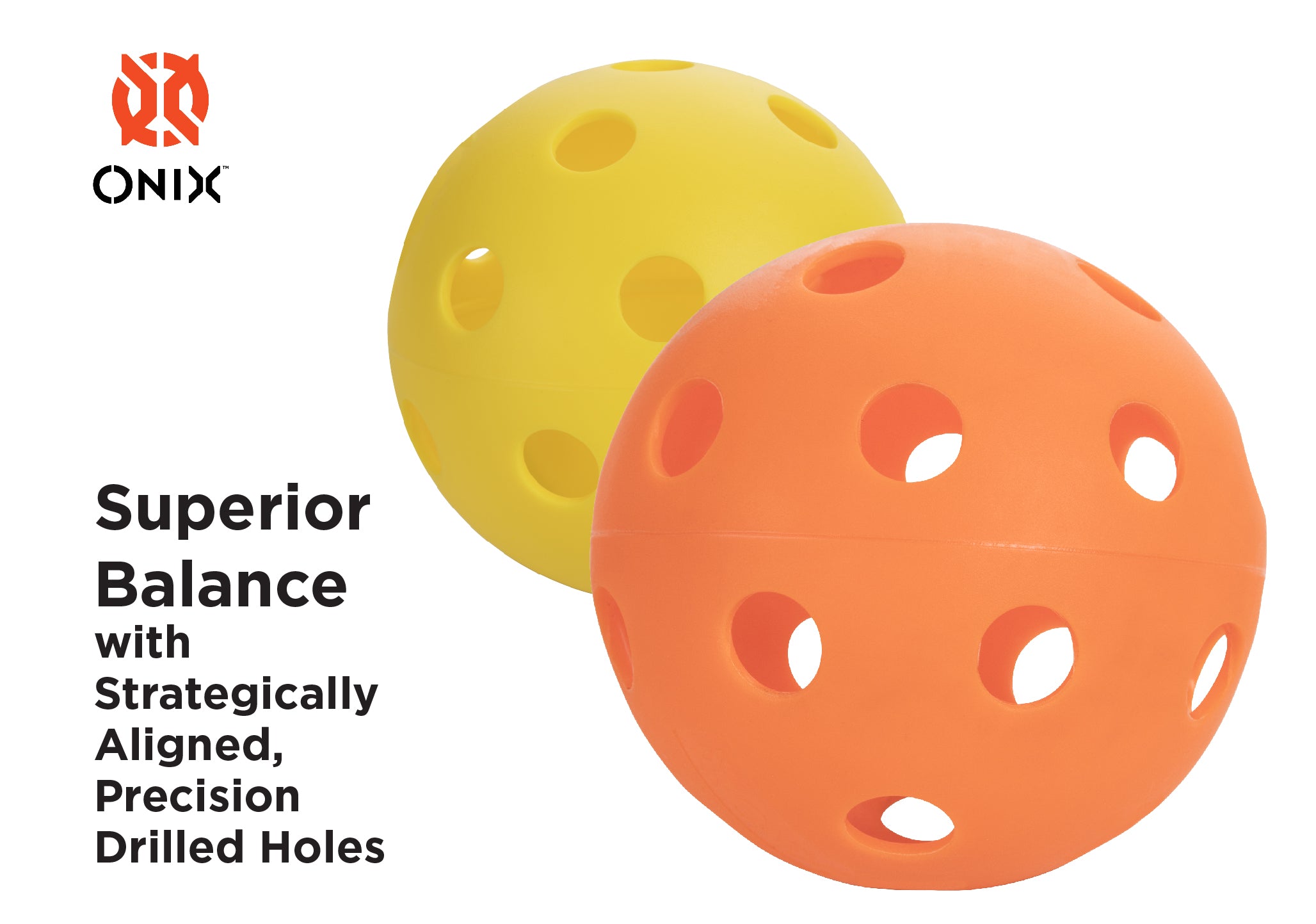 ONIX Fuse Indoor Pickleball Balls (6 Pack)