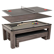 Atomic Hampton 3 In 1 Pool/Table Tennis Dining Table