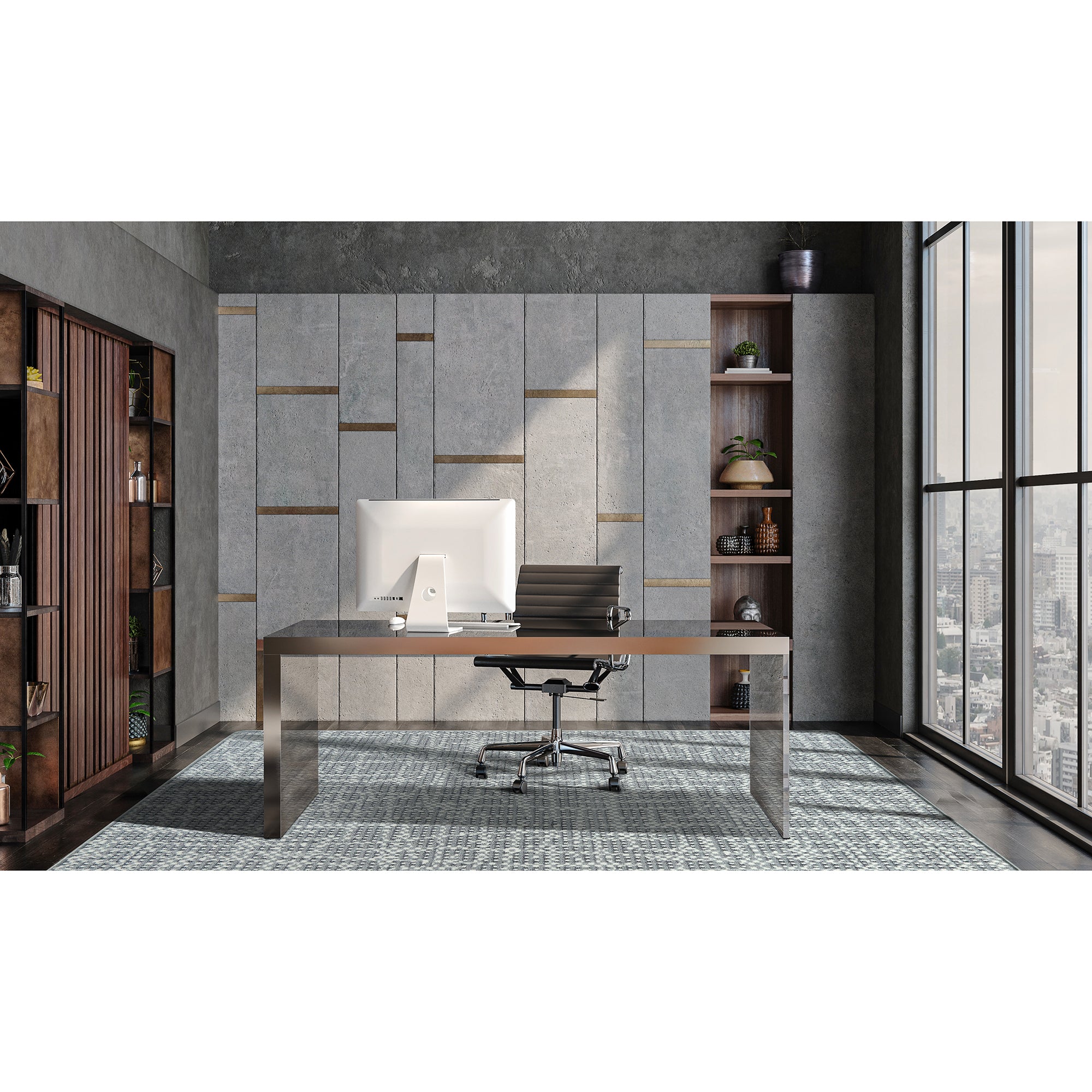 Attractive Choice 3'10" x 5'4" area rug in color Cloudy