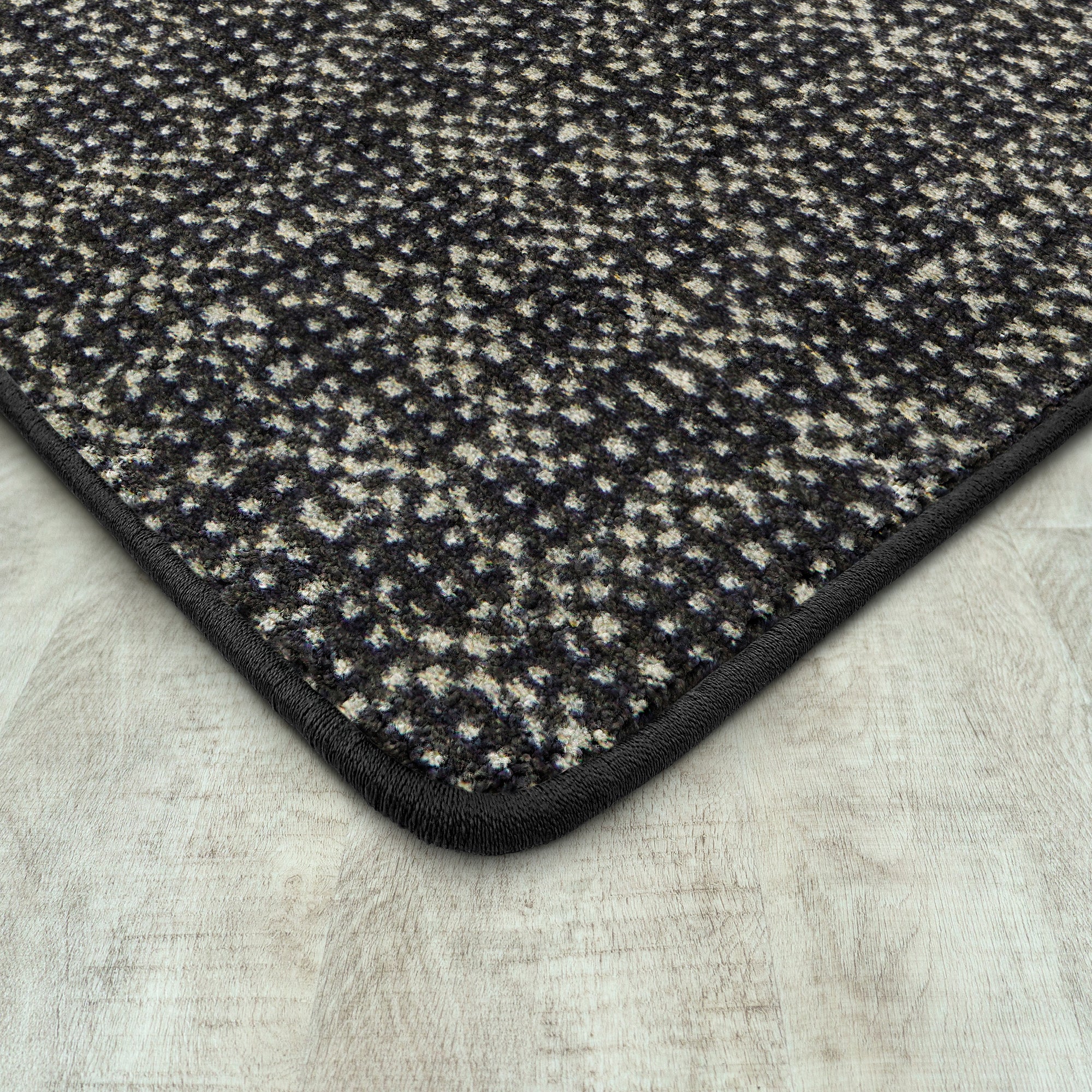 Attractive Choice 7'8" x 10'9" area rug in color Onyx