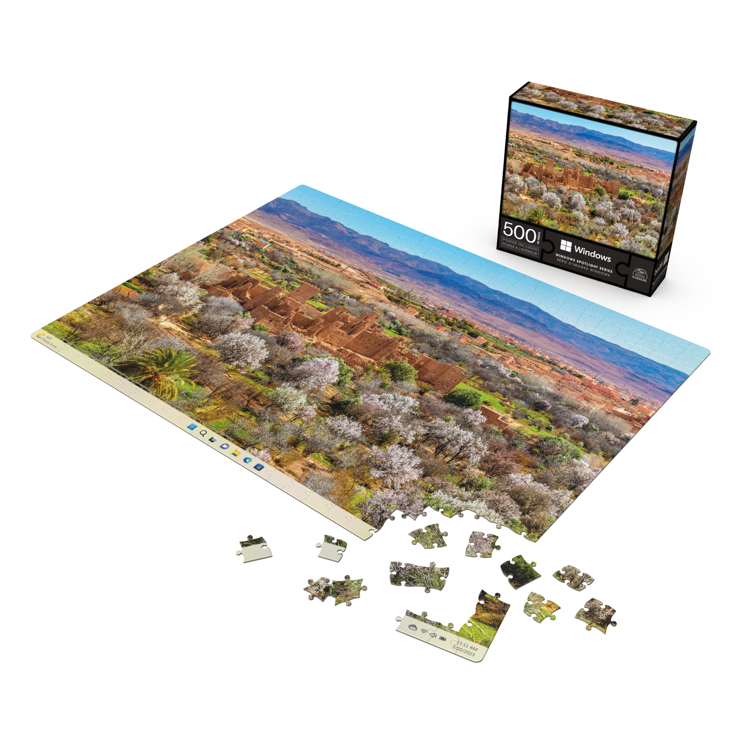Spin Master Puzzles, Microsoft Windows 500pc Puzzle Styles May Vary
