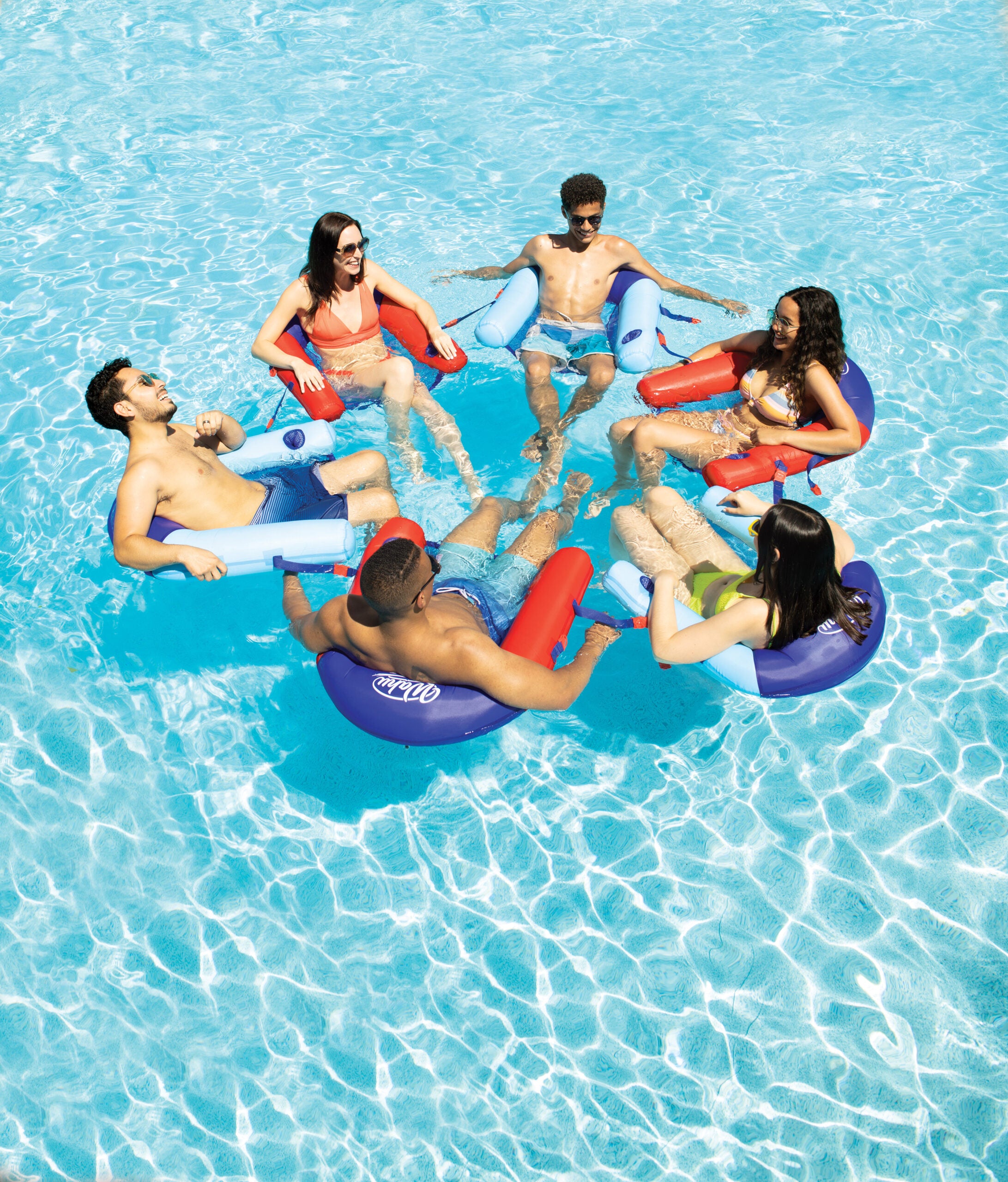 Wahu Float Connex Aqua Seat Blue/ Red