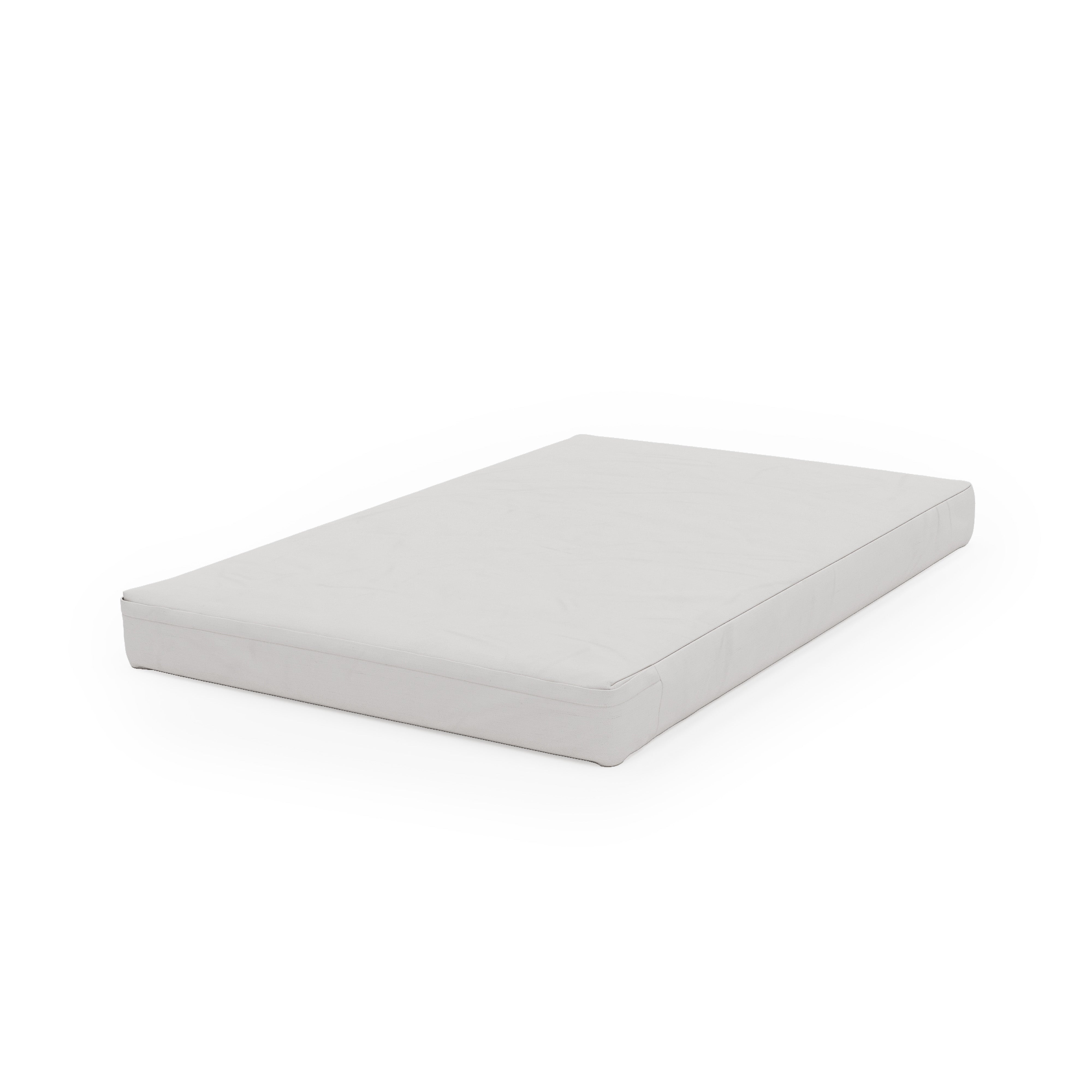 Foundations Zippered Portable/Compact Sheet White