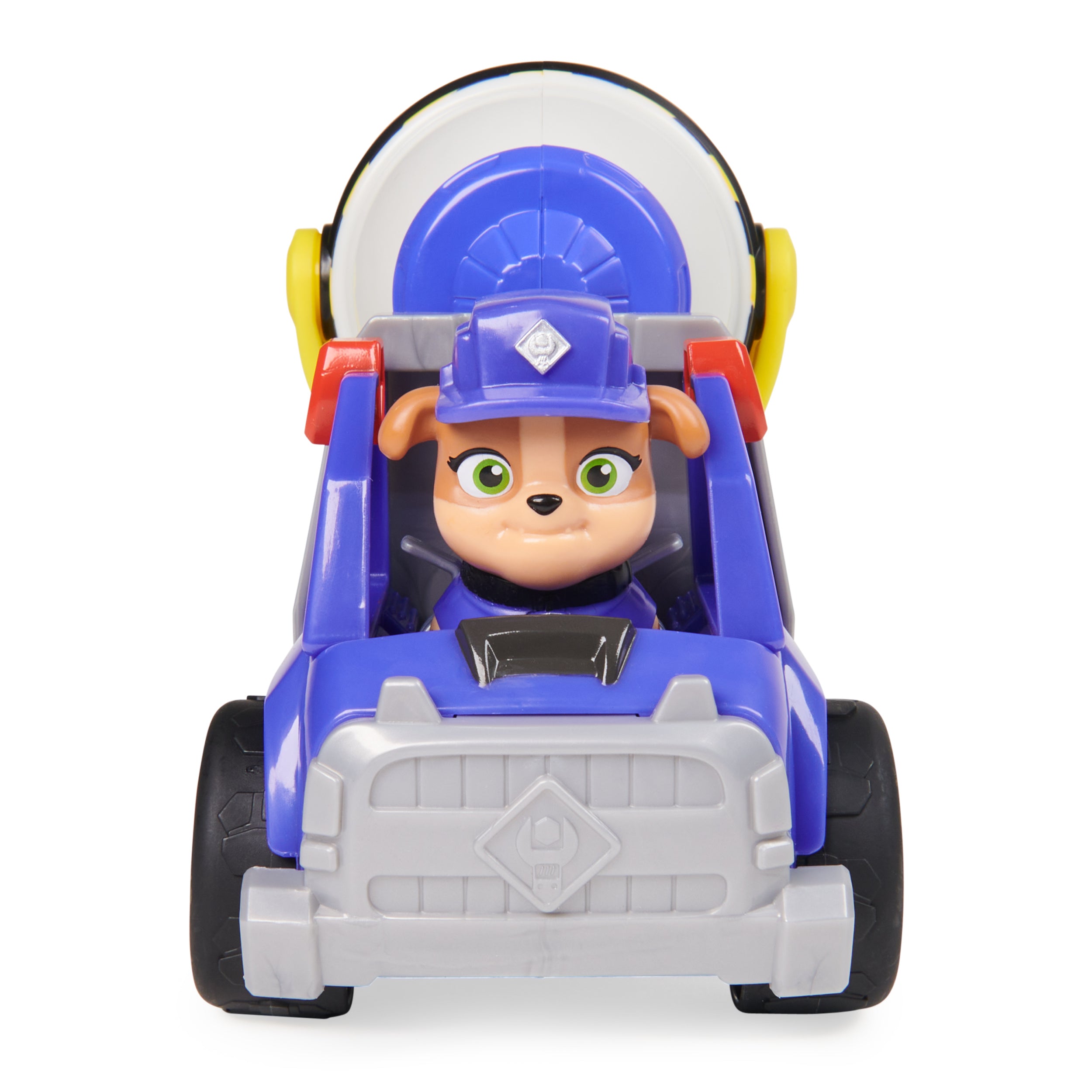 Rubble & Crew, Mix’s Cement Mixer Toy Truck with Action Figure and Movable Construction Toys, Kids Toys for Ages 3 and Up