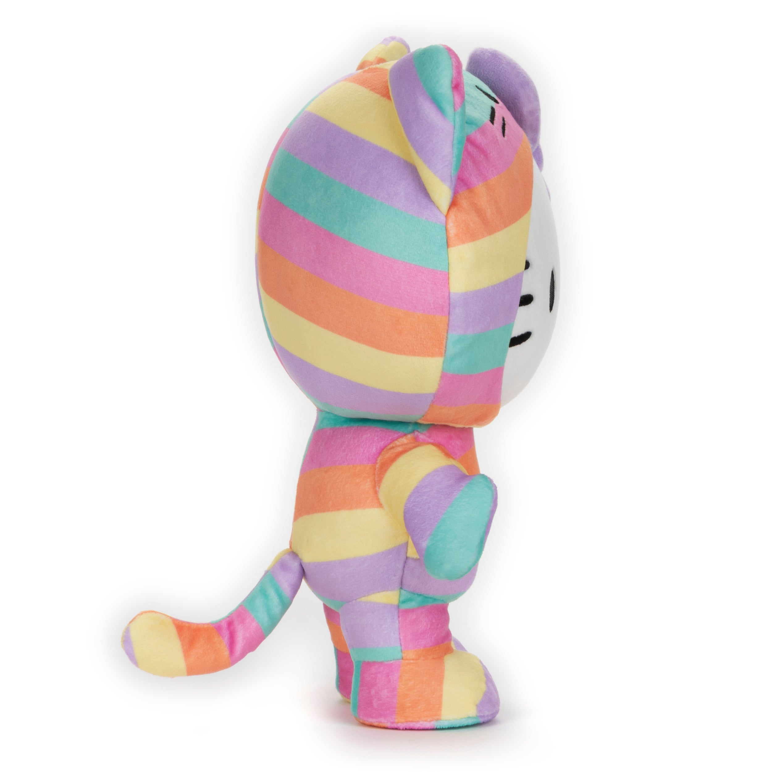 GUND Sanrio Hello Kitty Rainbow Outfit Plush, Premium Stuffed Animal for Ages 1 and Up, 9.5”, Rainbow