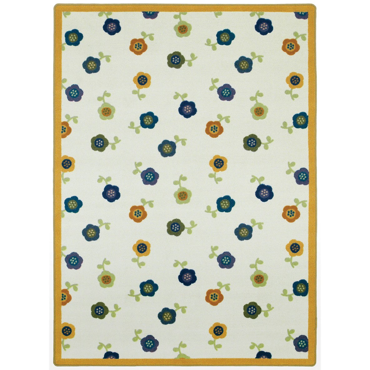 Awesome Blossom 7'8" x 10'9" area rug in color Bold