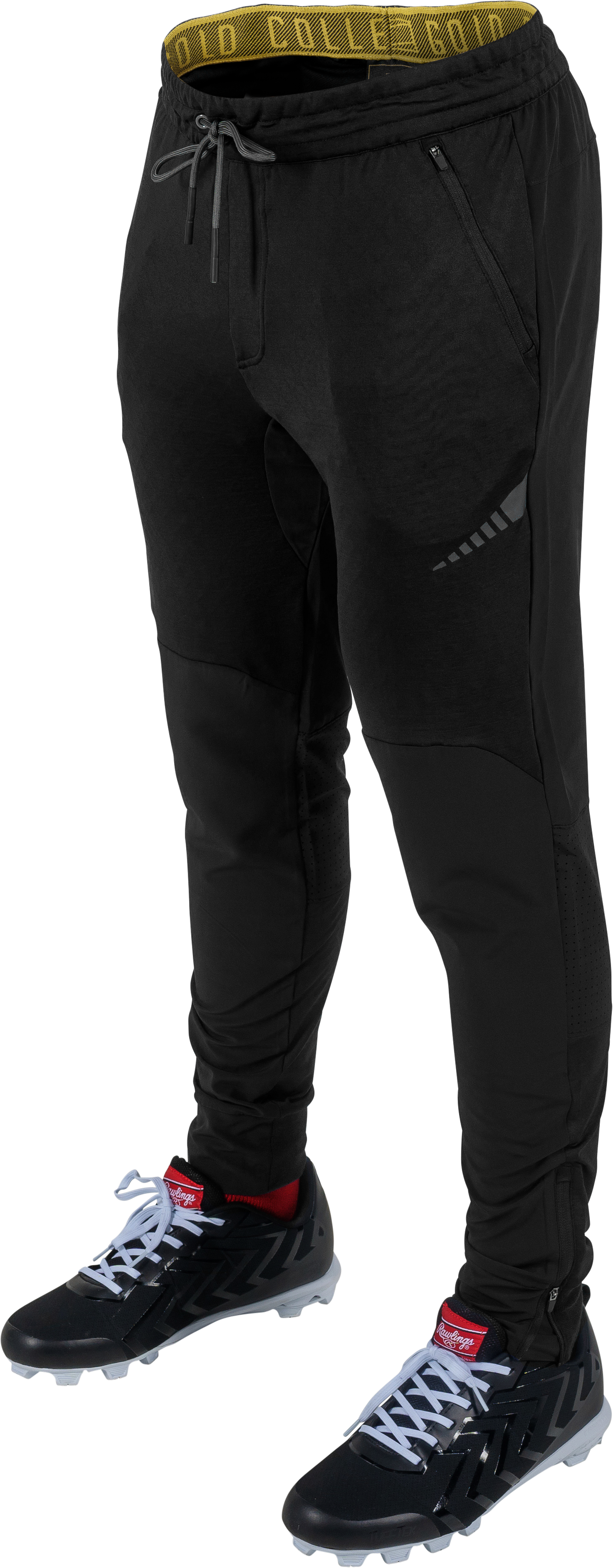 Rawlings Adult Gold Collection Training Jogger Pant - Small - Black
