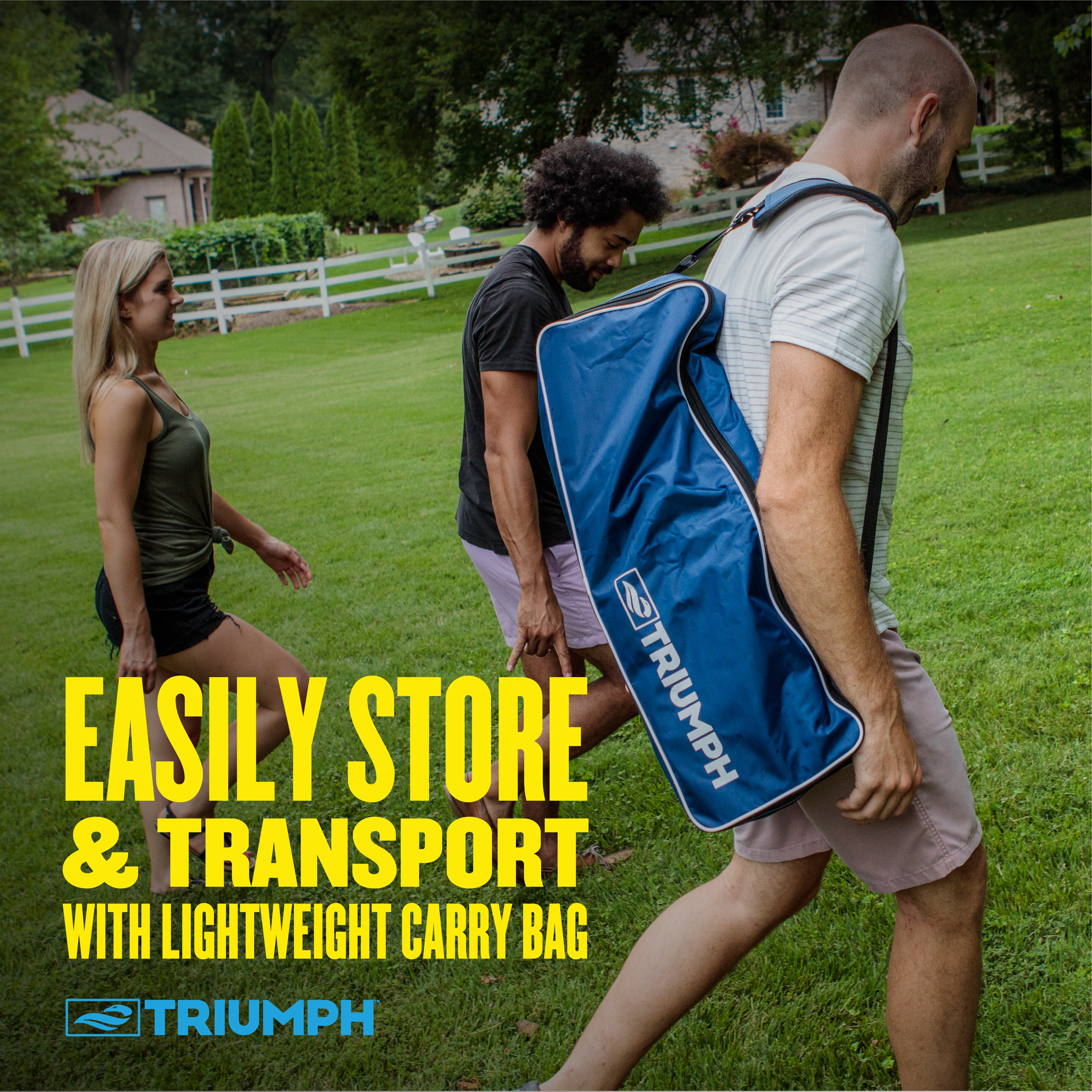 Triumph Competition Badminton Set (steel Pole)