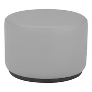 Pro Series Upholstered 18" Round Ottoman Rocker 12" Height - Gray