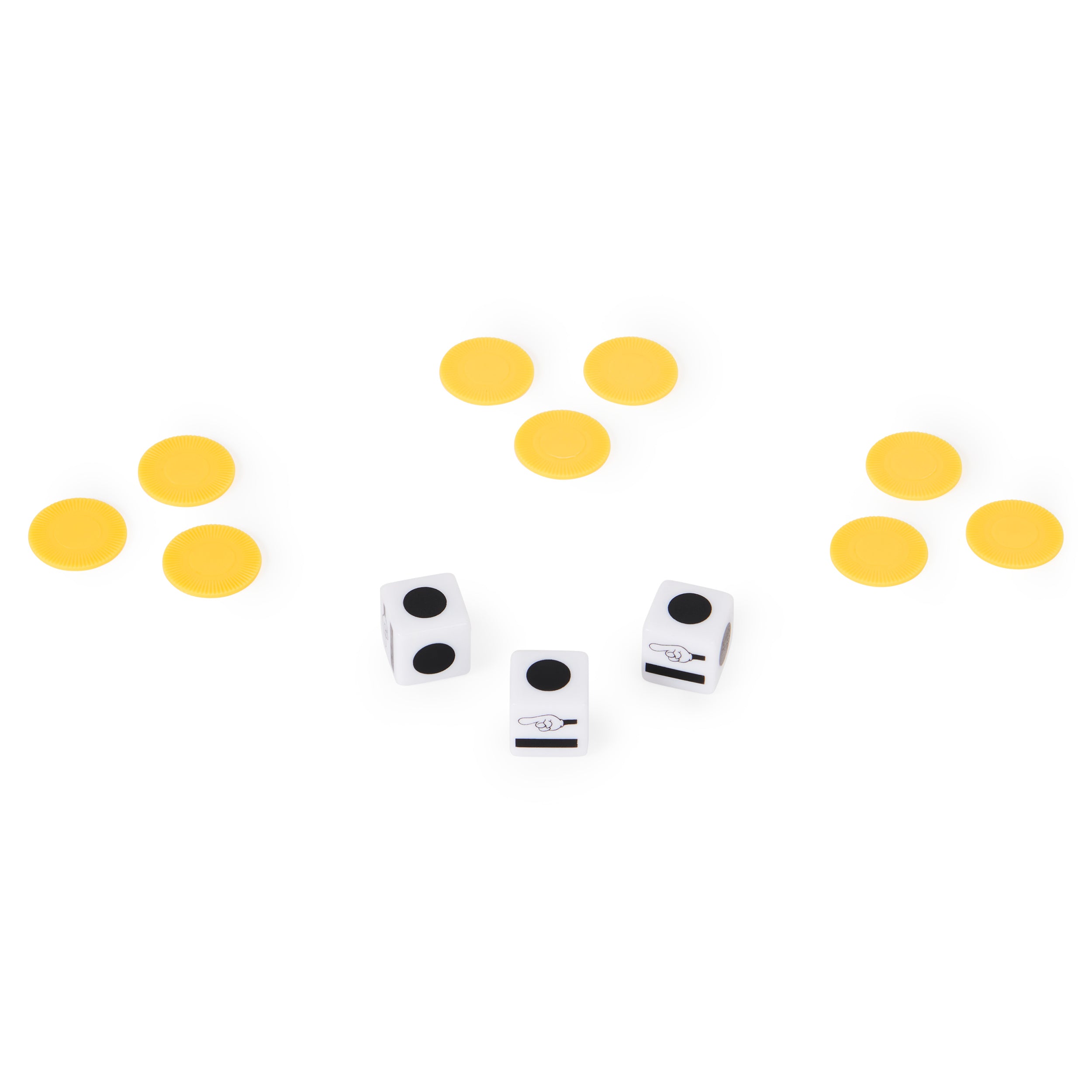 The Game of Left Center Right, Easy Addictive Travel Tube Fun Dice Game for Road Trips, for Kids & Adults Ages 8 and up