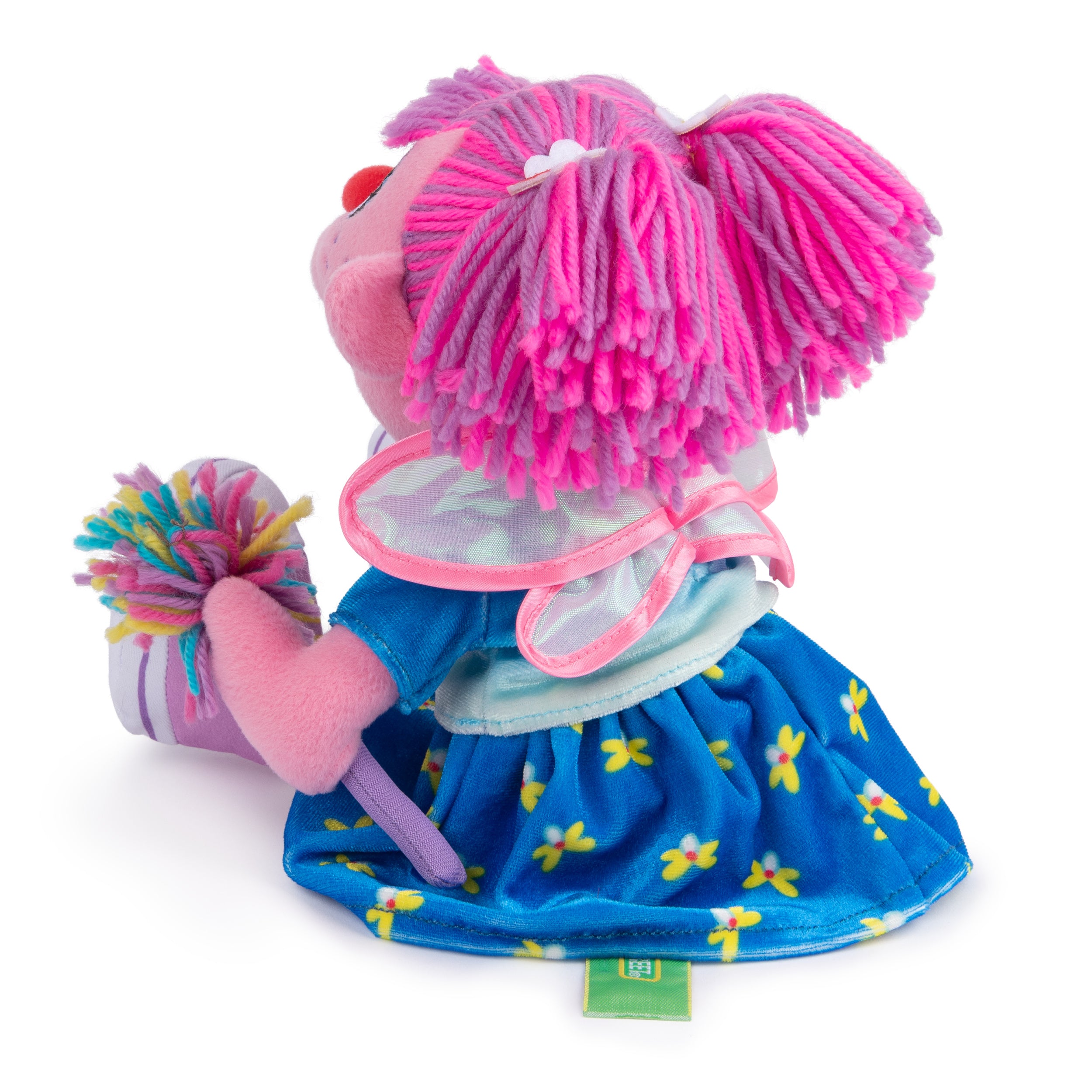 GUND Sesame Street Official Abby Cadabby Muppet Plush, Premium Plush Toy for Ages 1 & Up, Pink/Blue, 11”