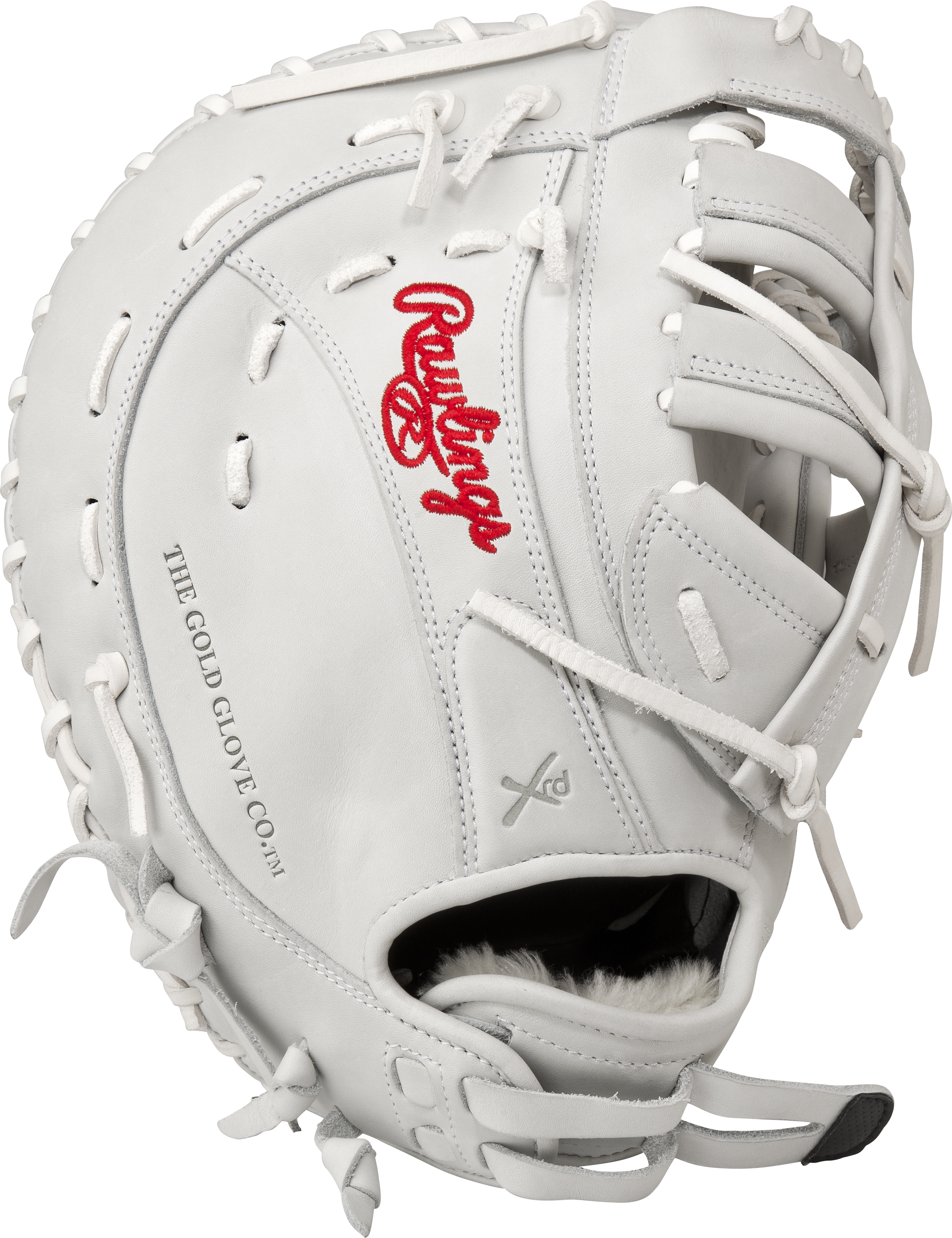 Rawlings Liberty Advanced First Base Mitt 13-Inch Softball Glove  - Right Hand Thrower - White