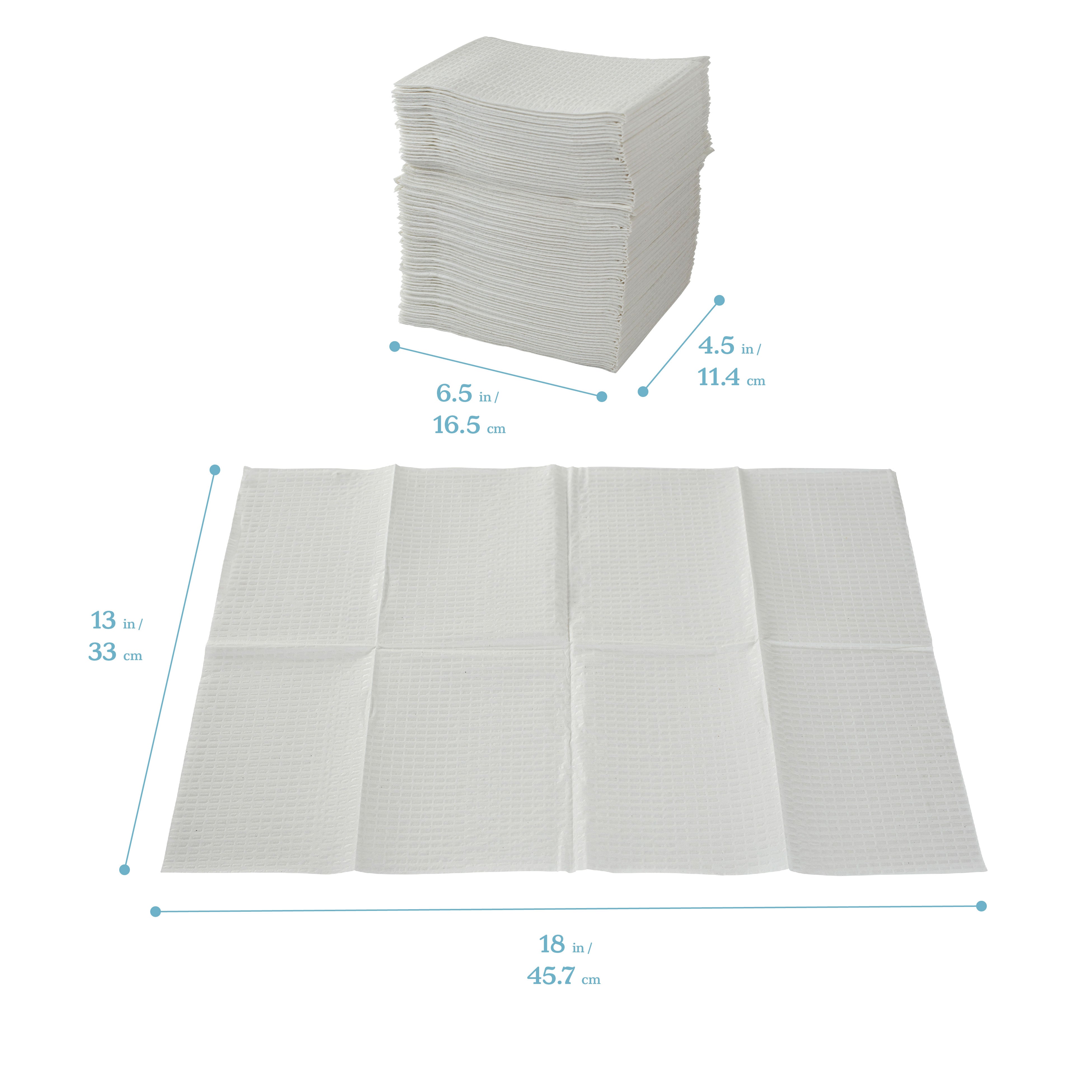 2-Ply Disposable Baby Changing Station Sanitary Liners 13in x 18in 500-Pack