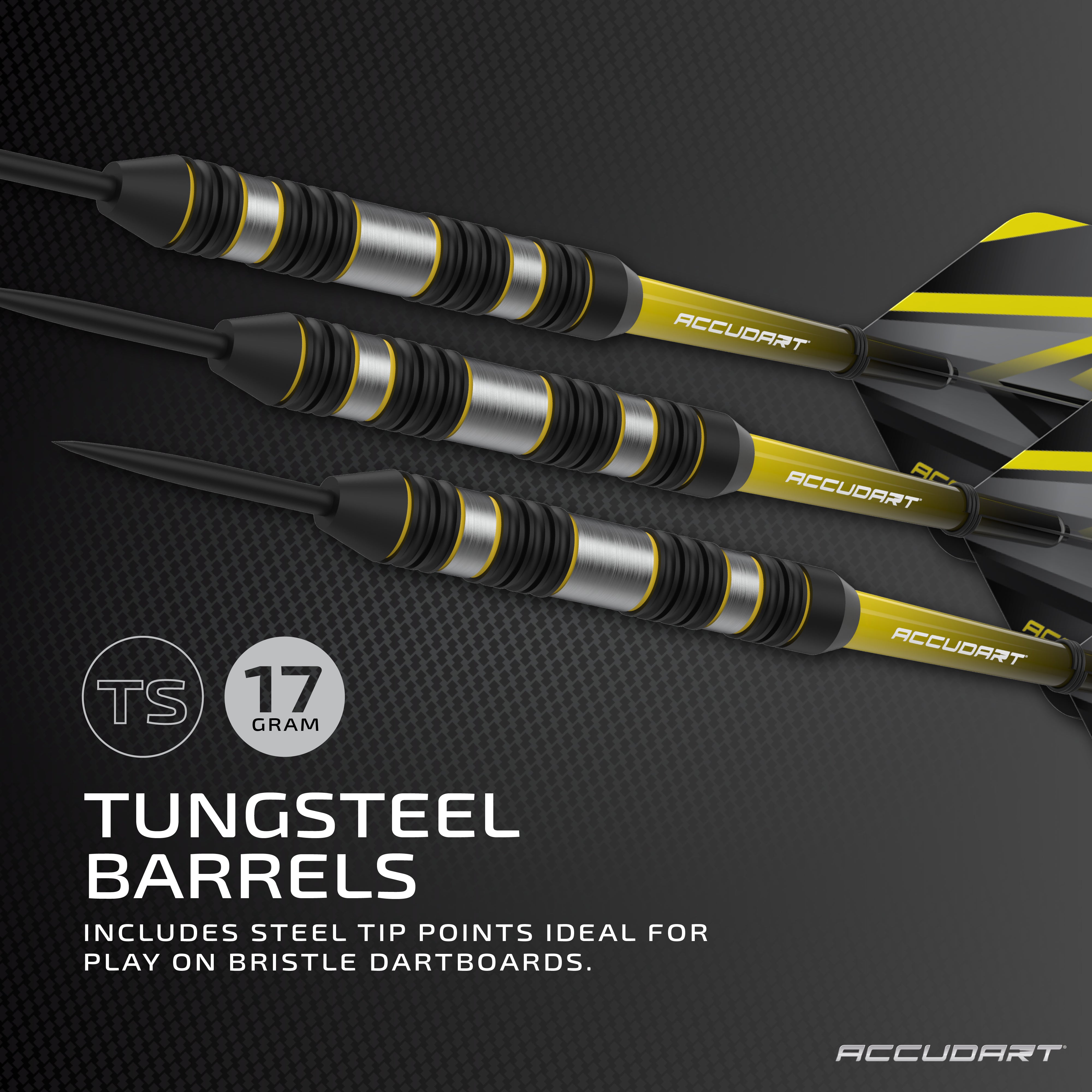 Accudart Steel Tip Dart Set 4.0
