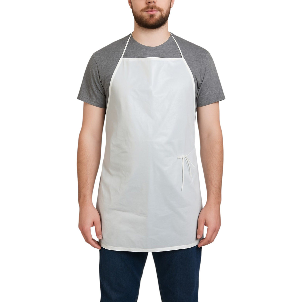 Apron, Vinyl, 36" x 46", with Reinforced Stitching