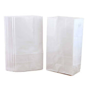 Paper Bags Size #2 -  White/ 100 per pkg