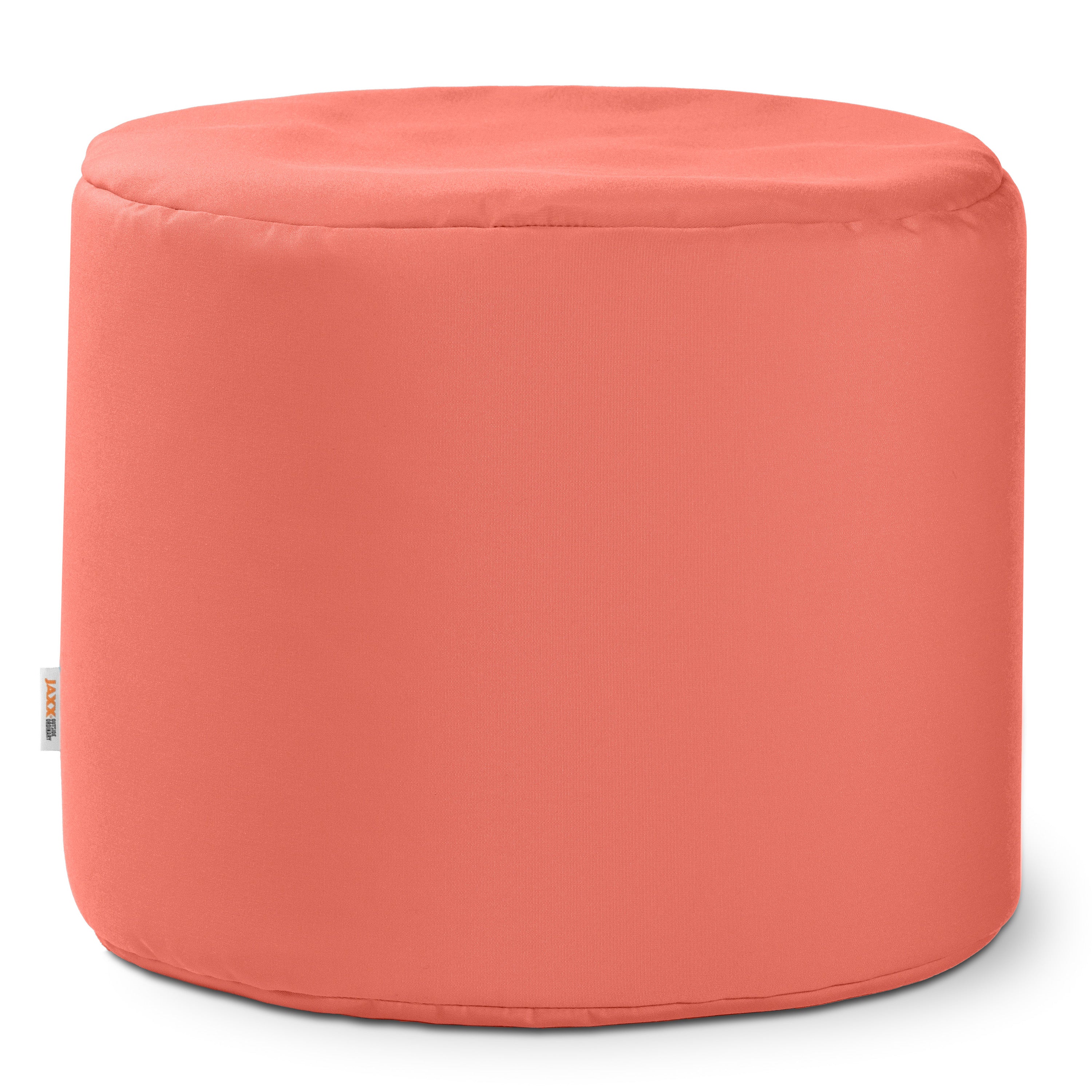 Jaxx Spring Indoor / Outdoor Bean Bag Pouf Ottoman, Flamingo