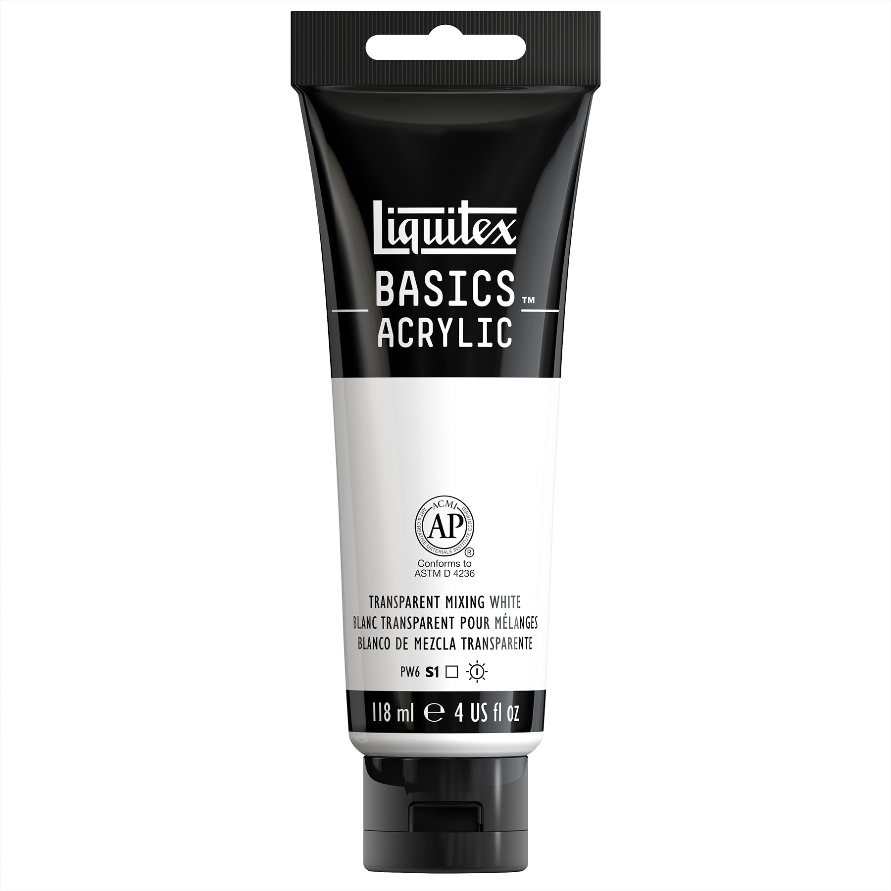 LQ BASICS 118ml tube - Transparent Mixing White