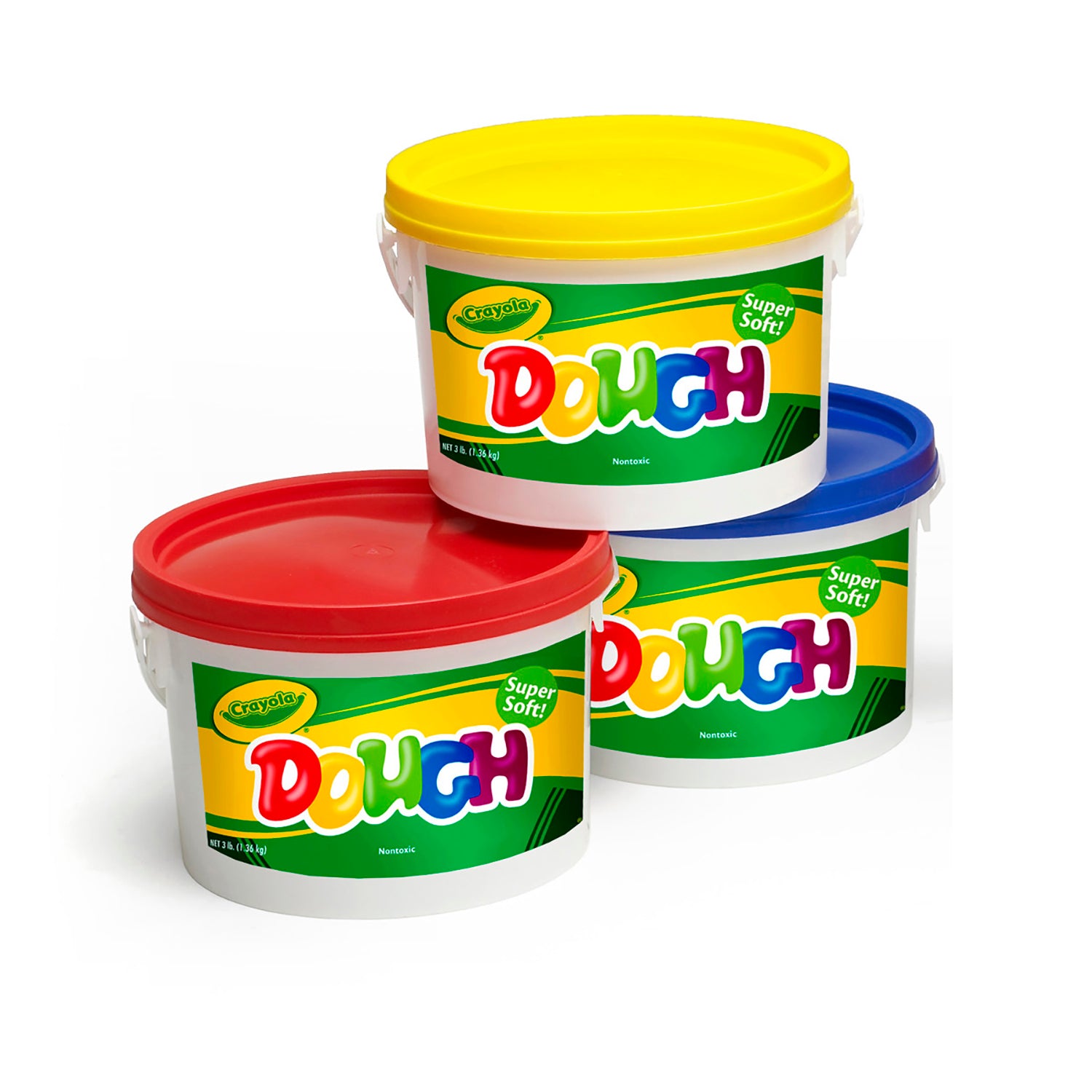 Super Soft Modeling Dough, Assorted Colors, Pack of 6