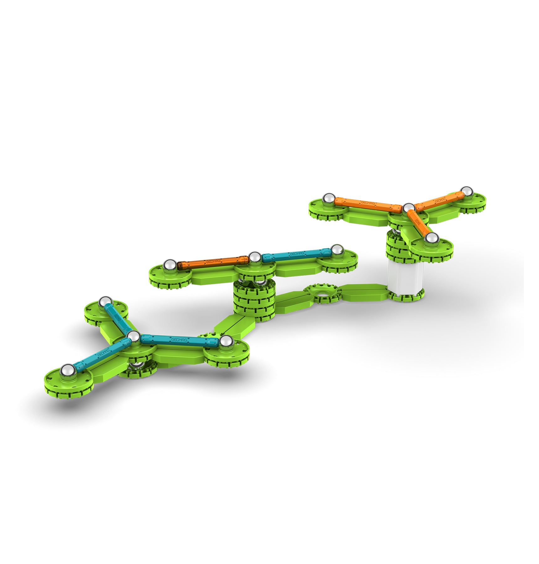 Geomag™ Mechanics Motion, Flywheels, Magnetic Building Set, 96 Pieces