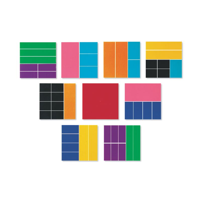 Rainbow Fraction® Squares