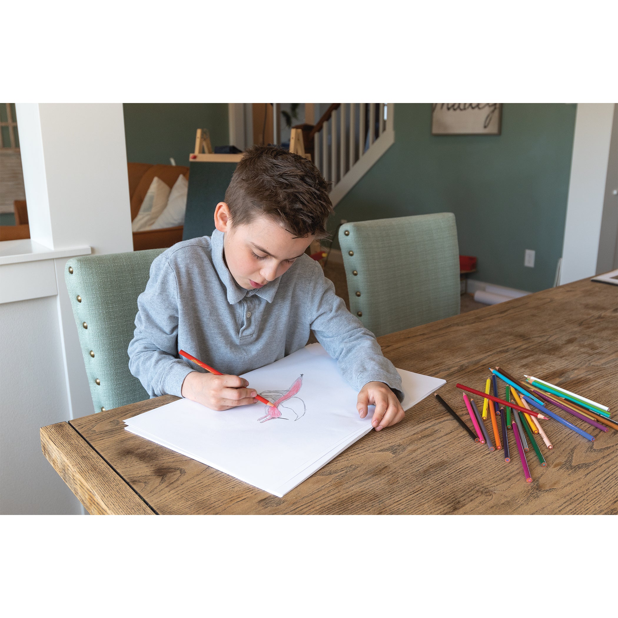 Drawing Paper, White, Heavyweight, 18" x 24", 500 Sheets