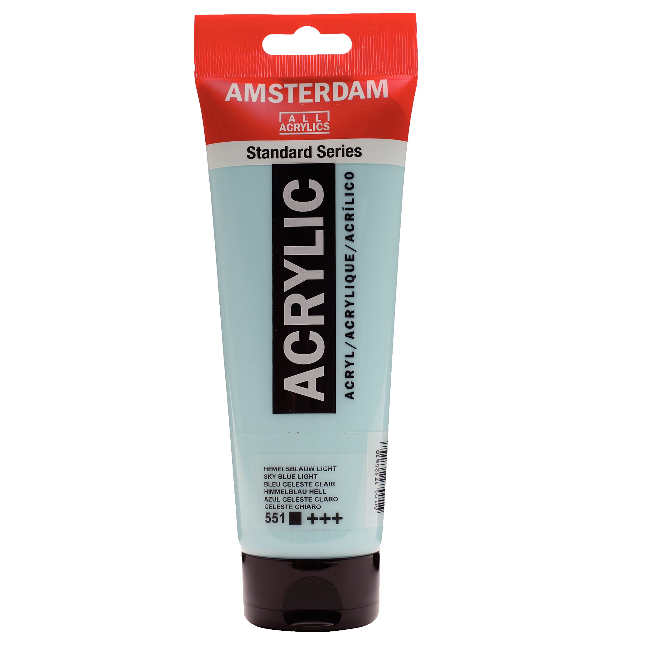 AMSTERDAM STANDARD ACRYLIC 250ML SKY BLUE LT 551