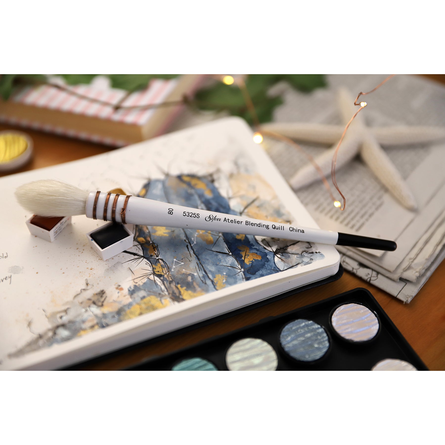 Atelier Quills Mix, 4 Brushes